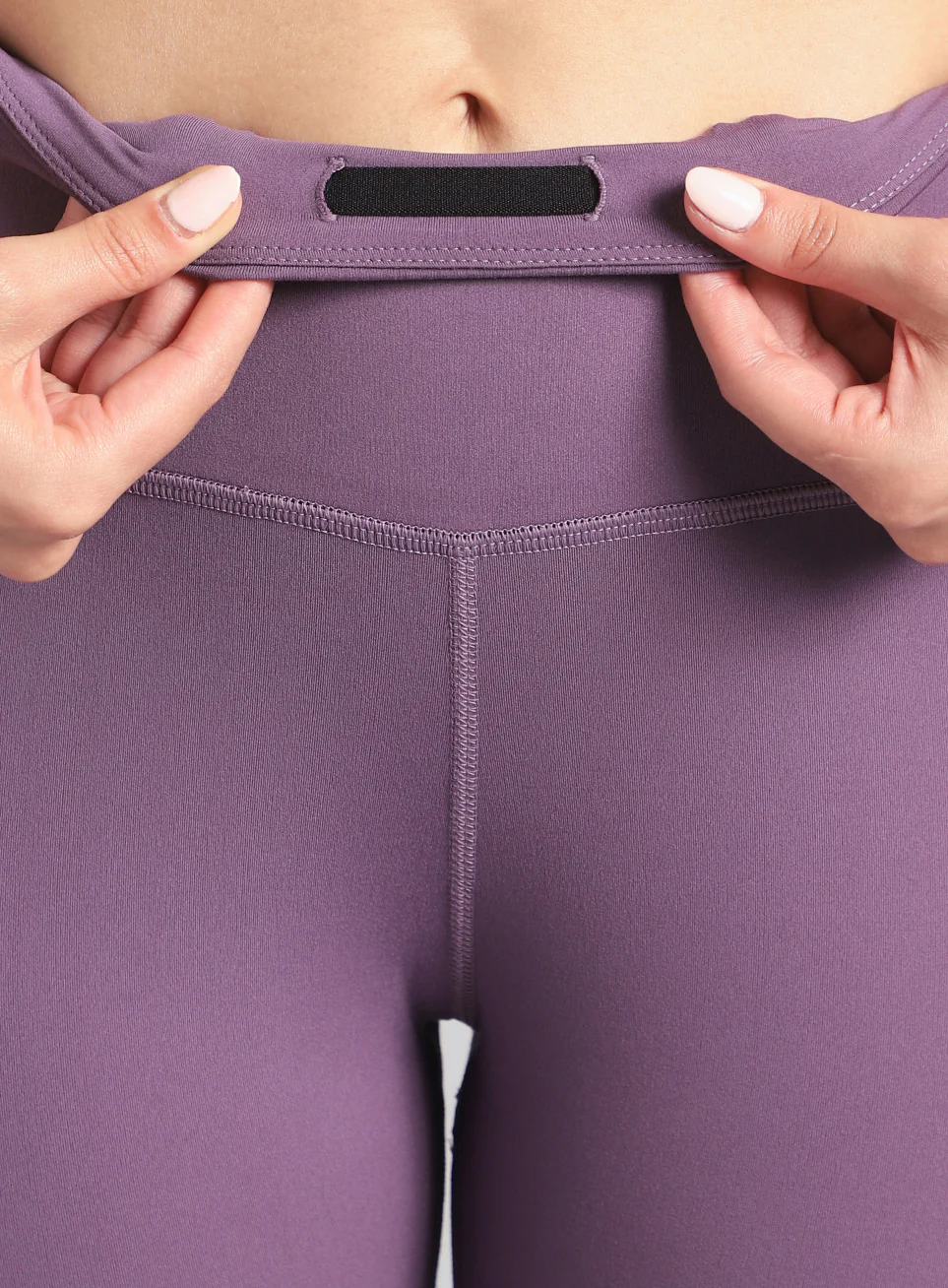 Women's Purple Energy Print Training COMFlex Tights - Image 9