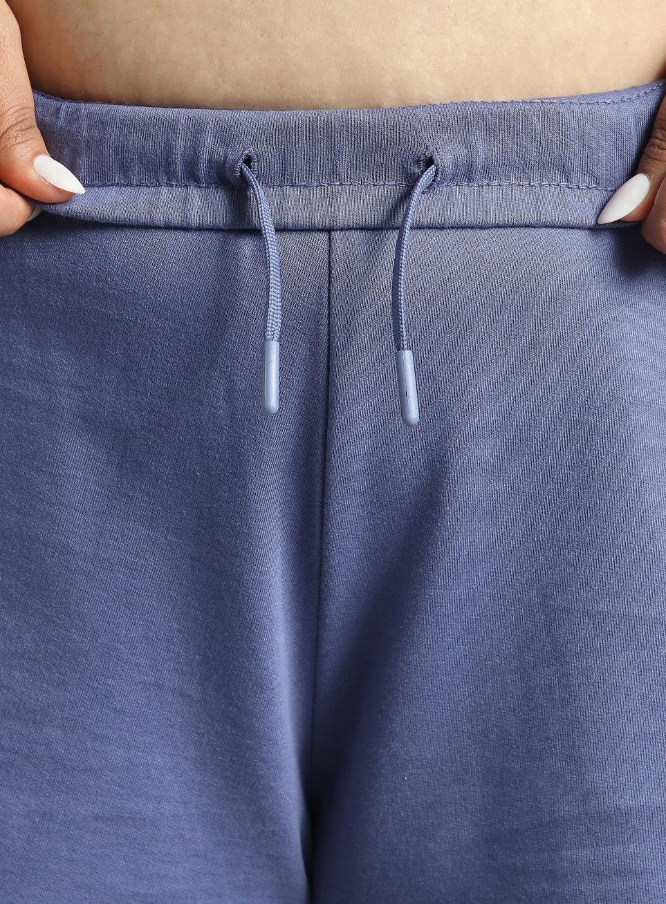 Women's Purple Plus Size Everyday Essential Cotton Shorts - Image 8