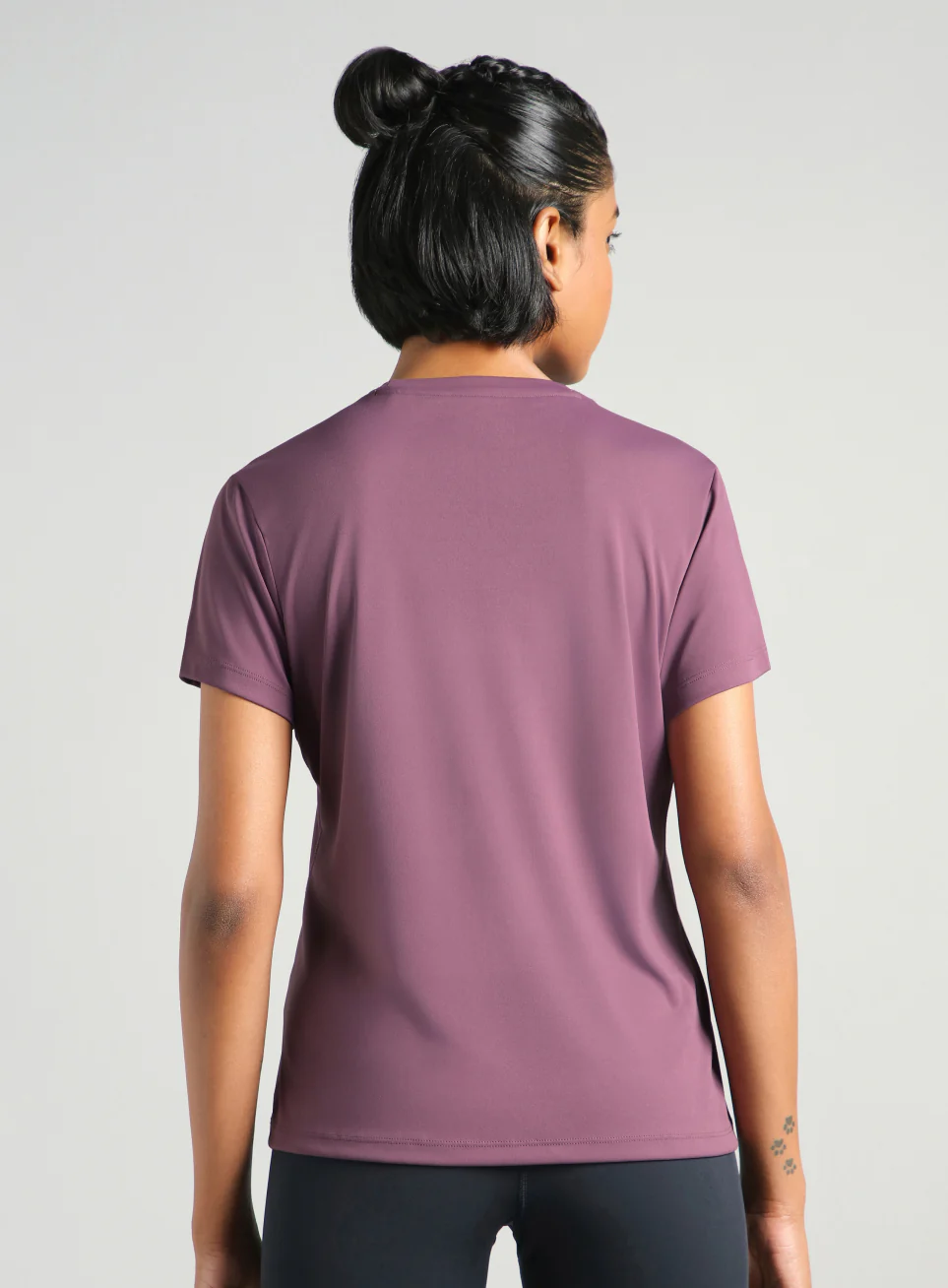 Women's Purple Everyday Performance T-shirt - Image 6
