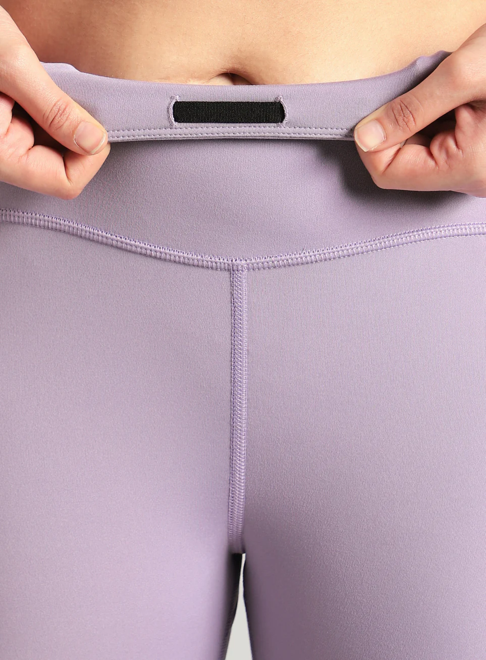 Women's Purple Everyday Run Cropped Length COMFlex Tights - Image 10