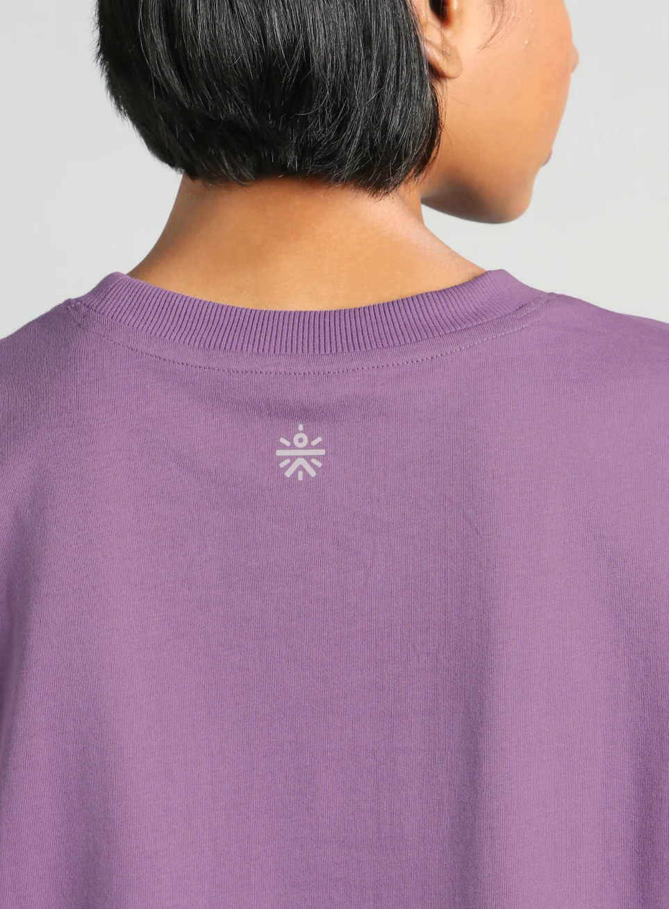 Women's Purple Flow and Flare Relaxed fit T-shirt - Image 8
