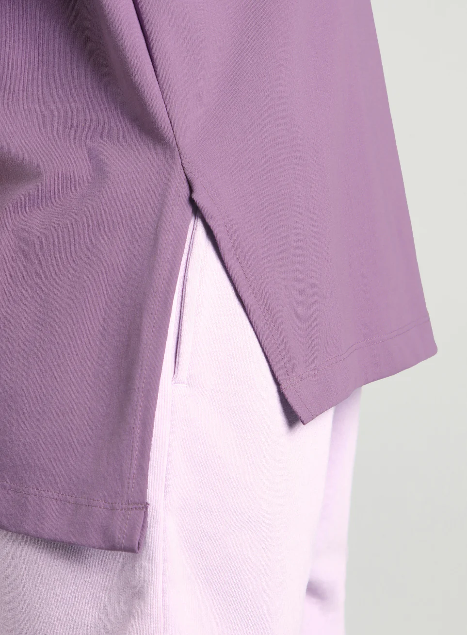 Women's Purple Flow and Flare Relaxed fit T-shirt - Image 9