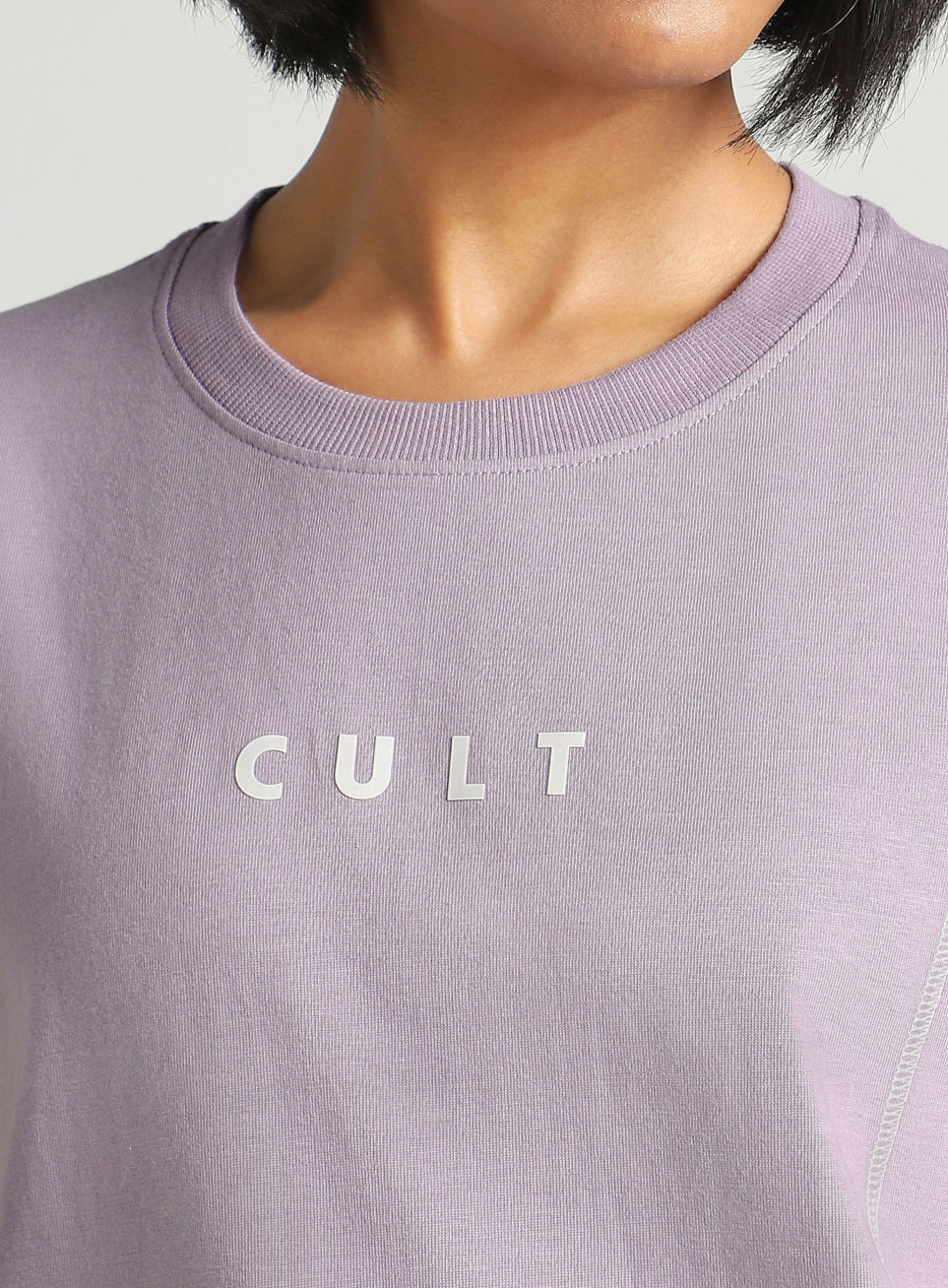 Women's Purple Game On Cult Oversized Fit T-shirt - Image 7