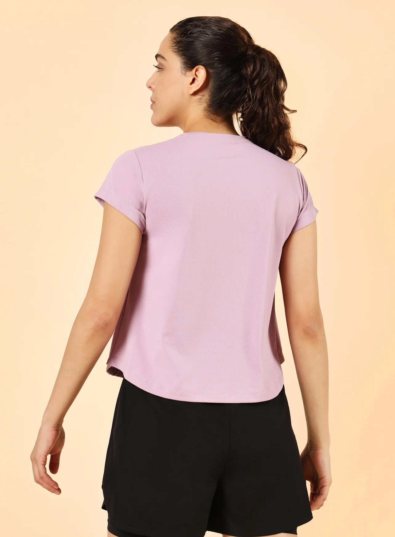 Women's Purple High Energy Training Top - Image 6