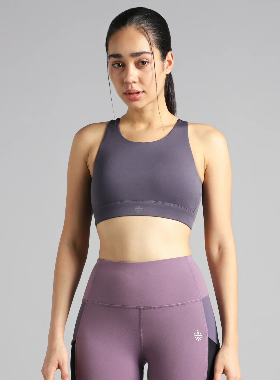 Women's Purple High Impact Running Bra - Image 4