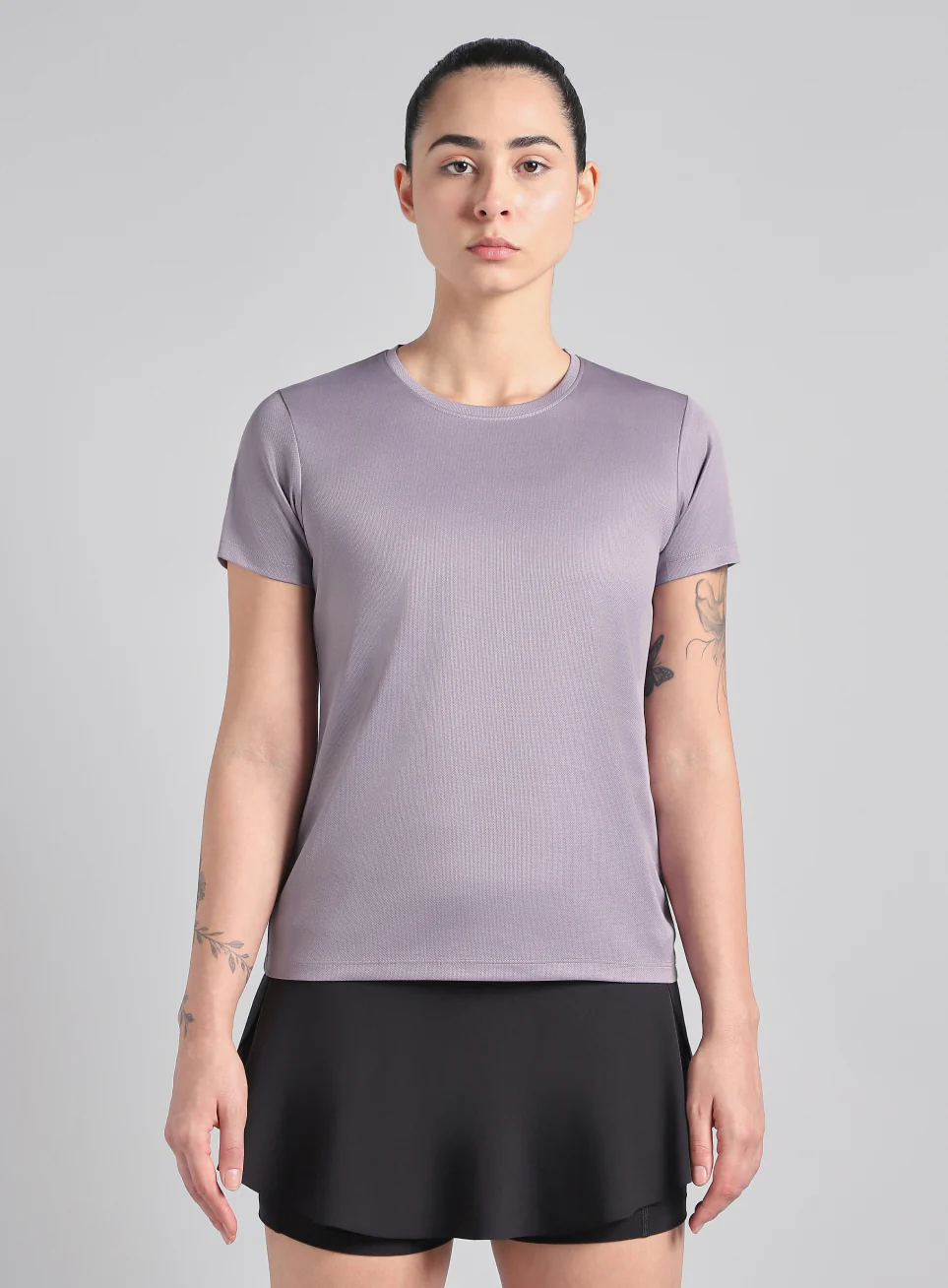 Women's Purple Everyday Performance T-Shirt - Image 4