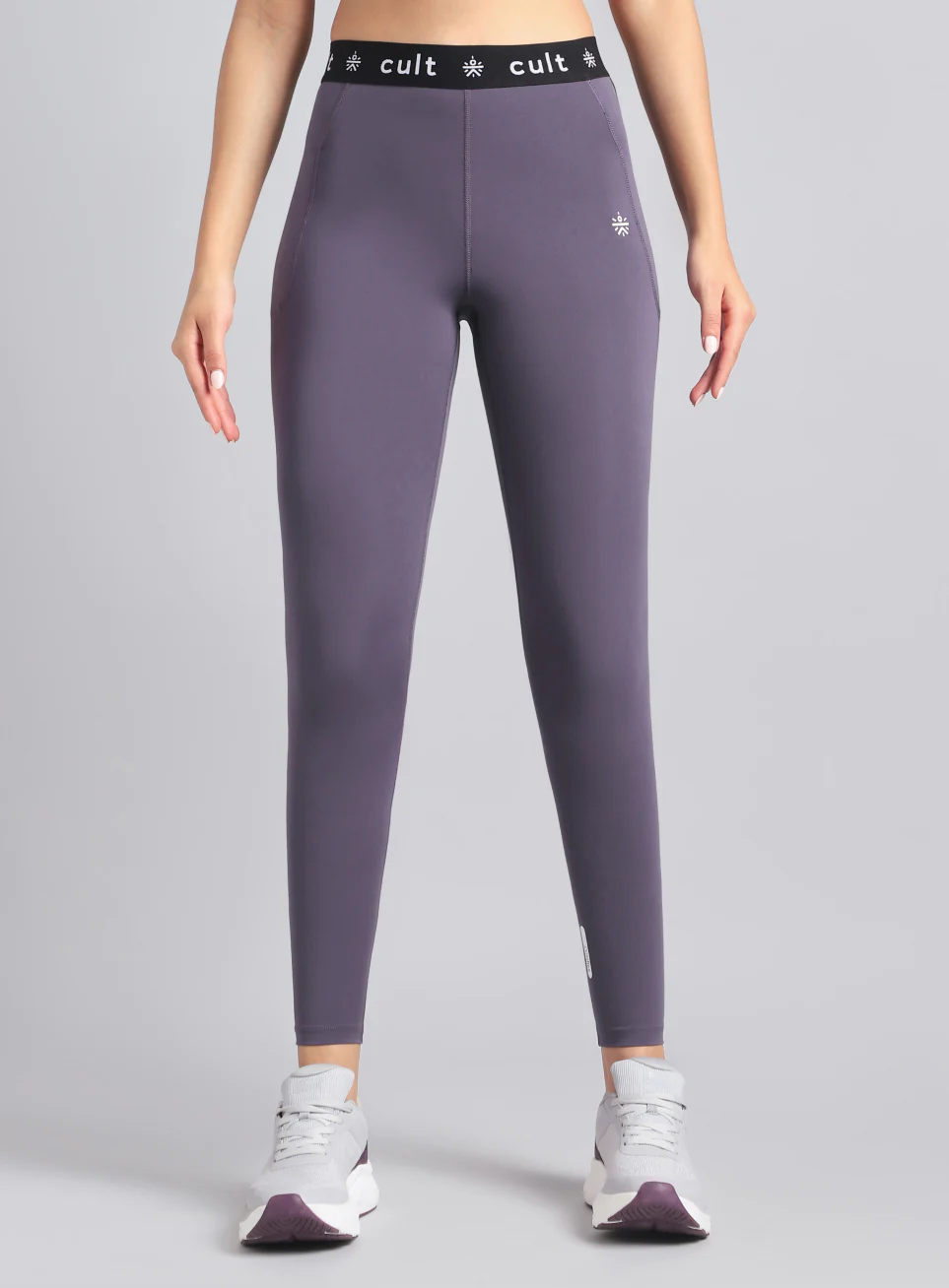 Women's Purple Move Easy COMFlex Tights - Image 4