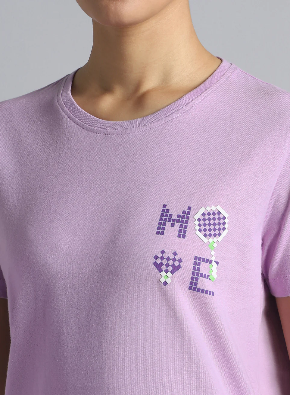Women's Purple Move Graphic T-shirt - Image 7