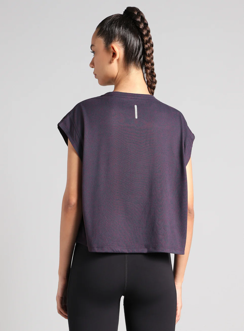 Women's Purple Muscle Flex COMFORtech T-shirt - Image 6