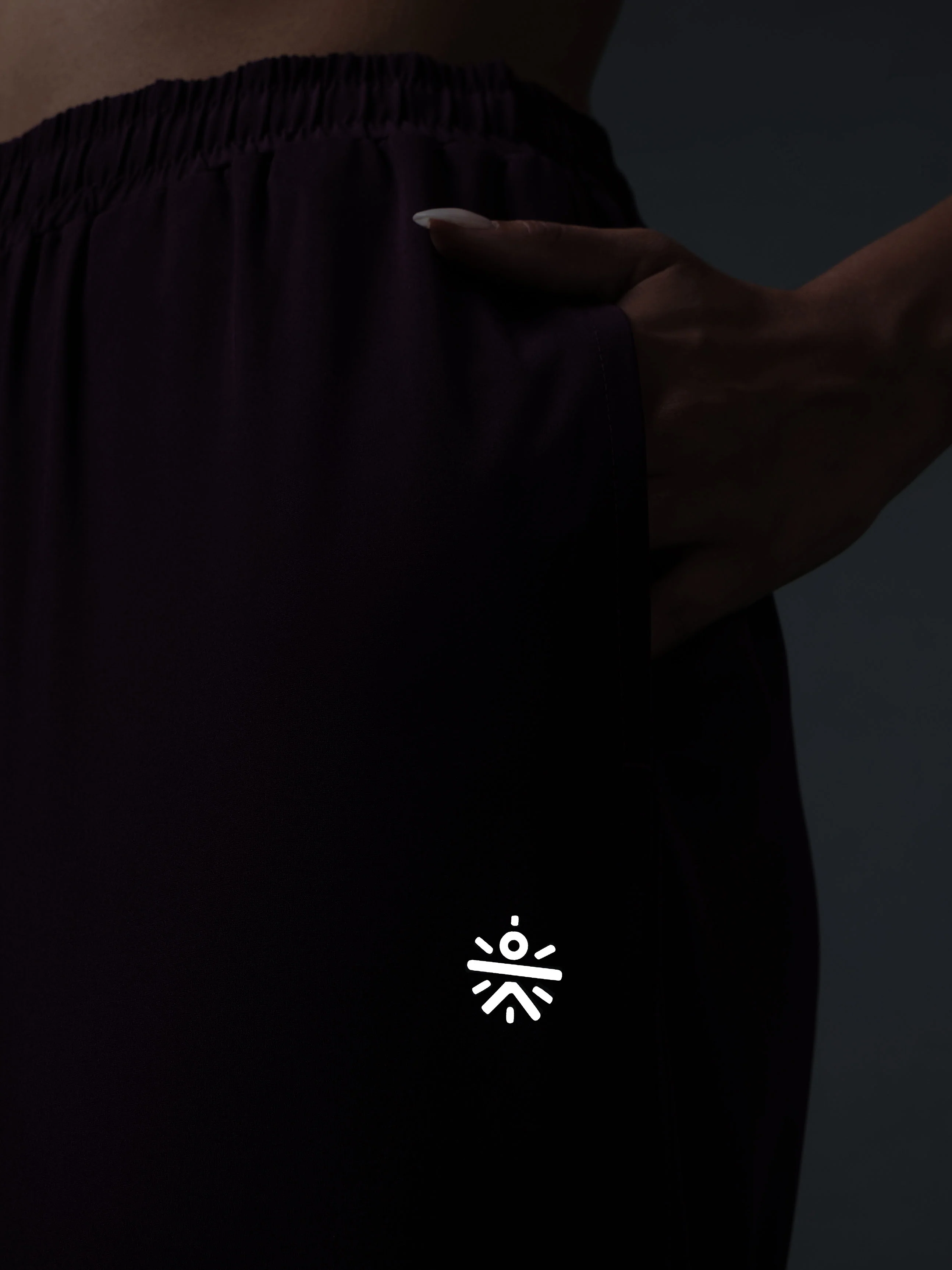 Women's Purple Night Run Trackpants - Image 10