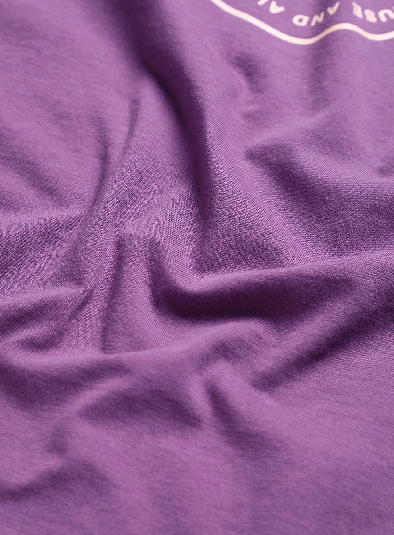 Women's Purple Pause and Align Printed T-shirt - Image 9