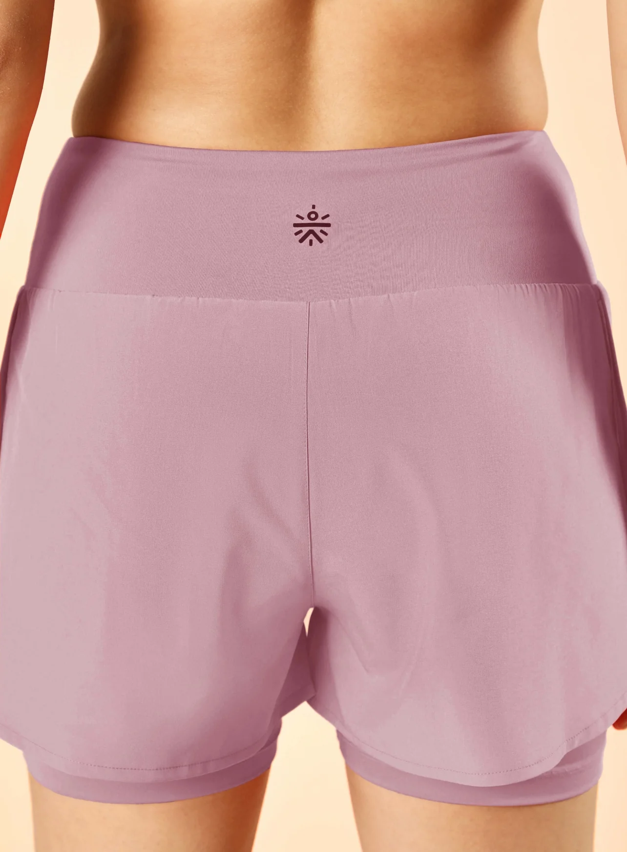 Women's Purple Performance Pro Training Layered Shorts - Image 8