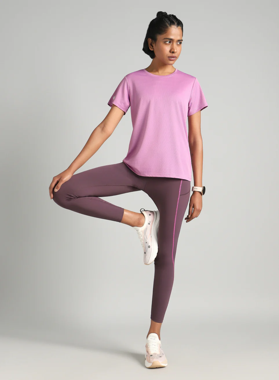 Women's Purple Performance T-Shirt - Image 2