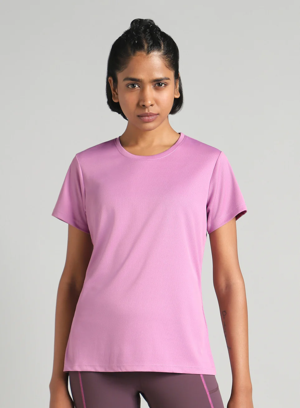 Women's Purple Performance T-Shirt - Image 4