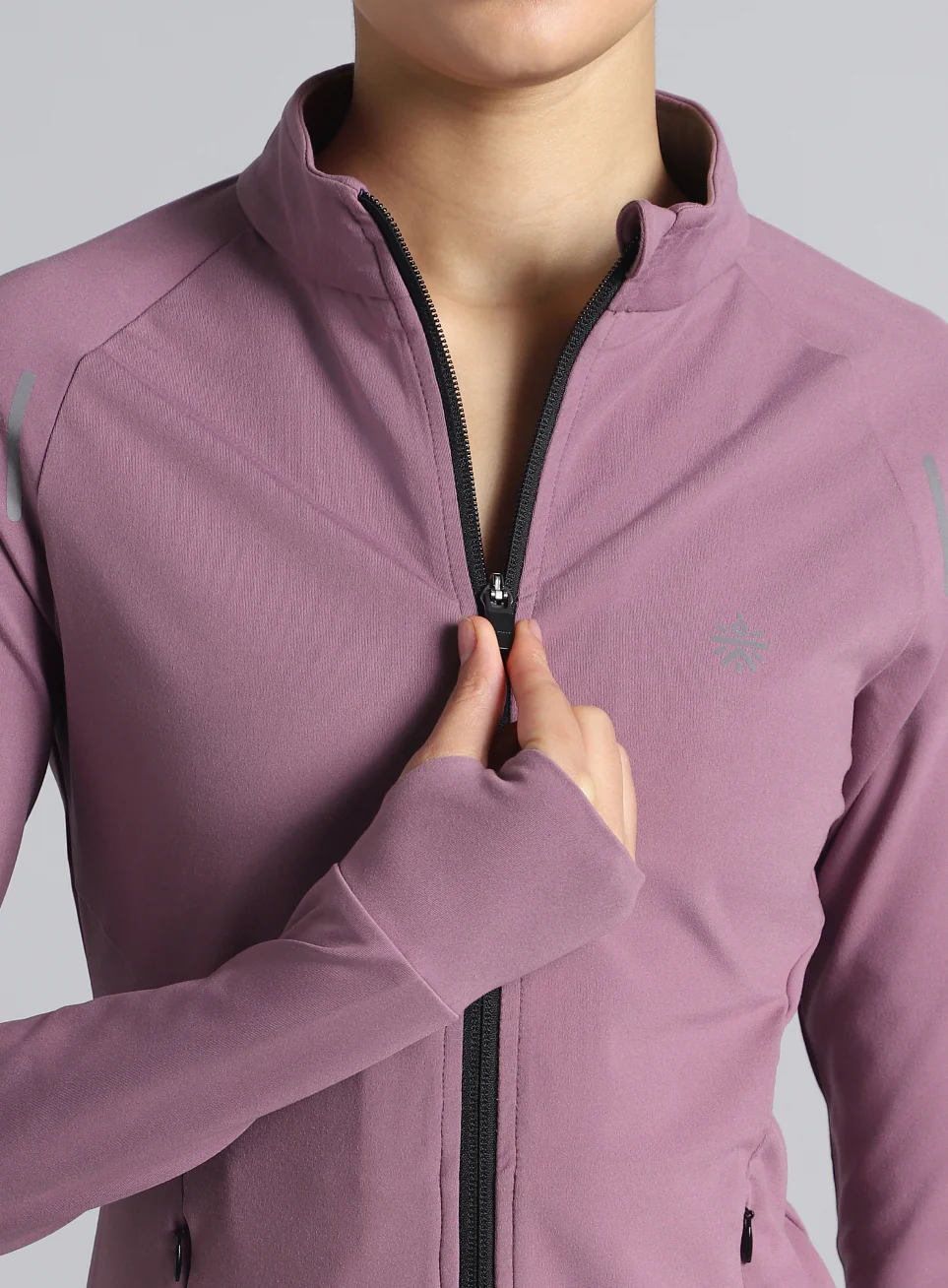 Women's Purple Performance Training Essential COMFlex Jacket - Image 8