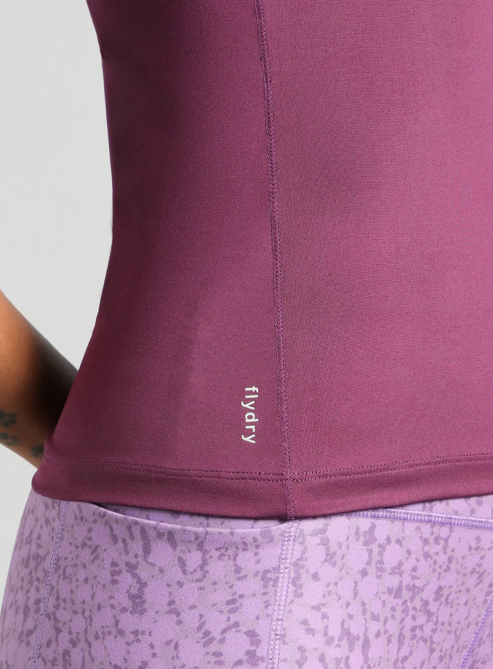 Women's Purple Power Compression T-shirt - Image 9