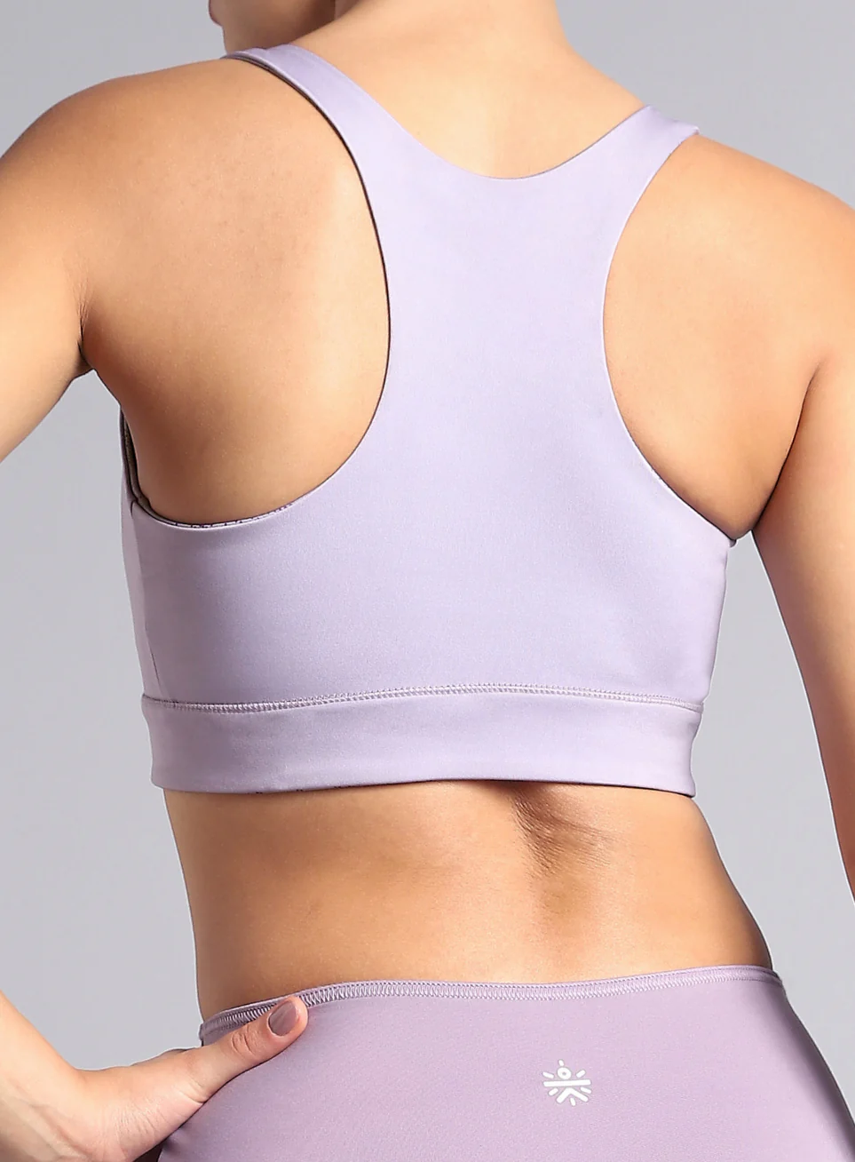 Women's Purple Reversible Yoga High Support Bra - Image 11