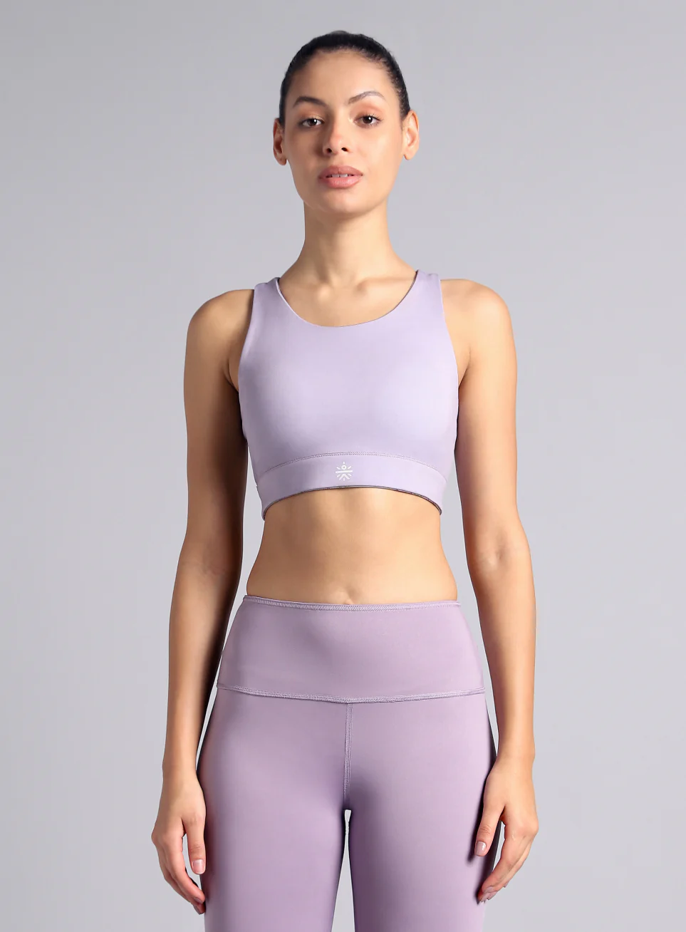 Women's Purple Reversible Yoga High Support Bra - Image 6
