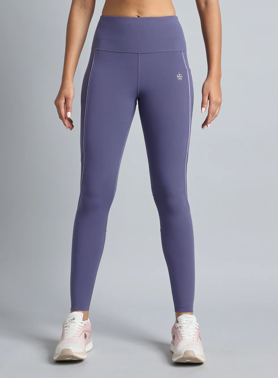 Women's Purple Run All Day COMFlex Tights - Image 4