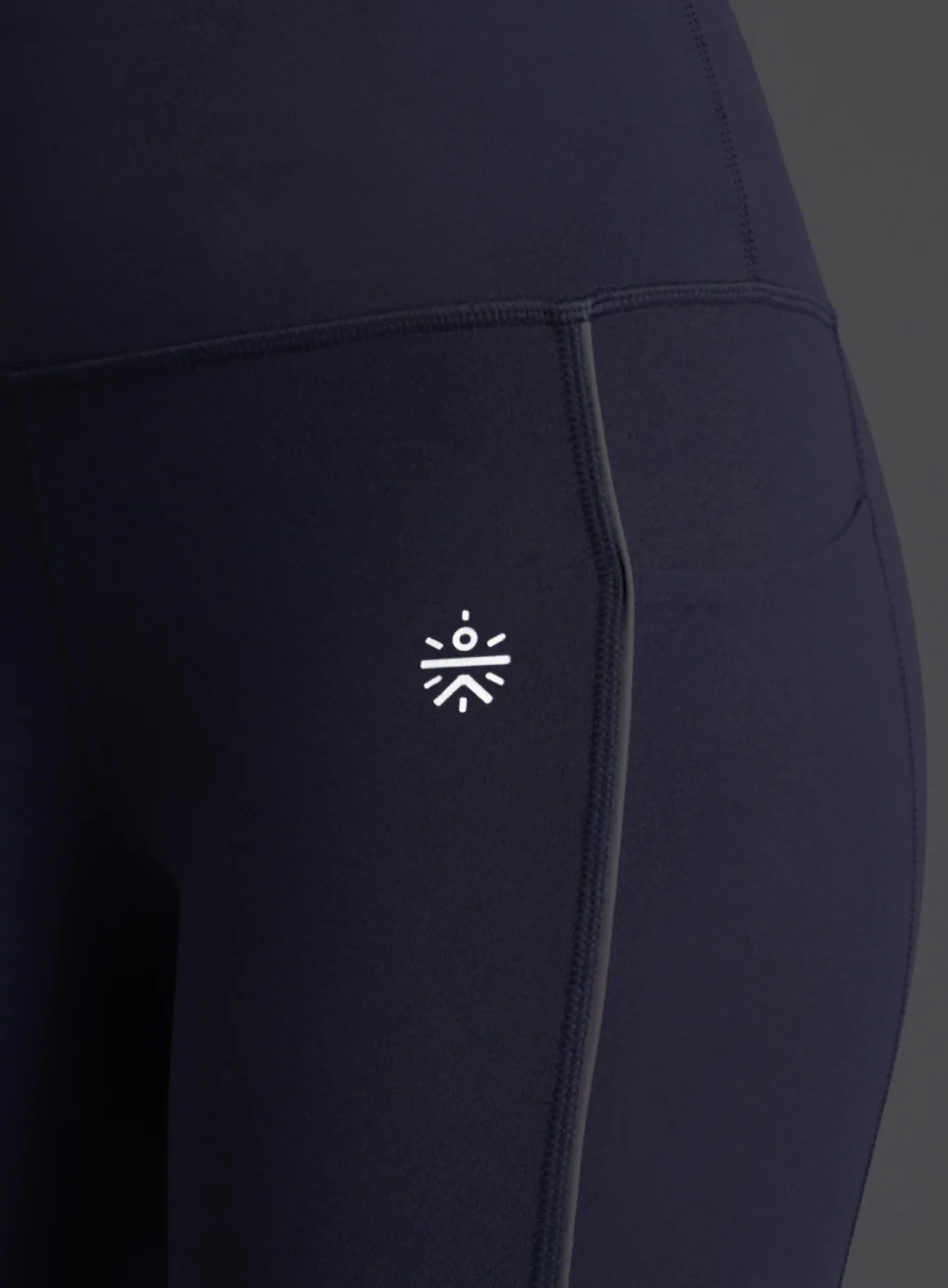 Women's Purple Run All Day COMFlex Tights - Image 8