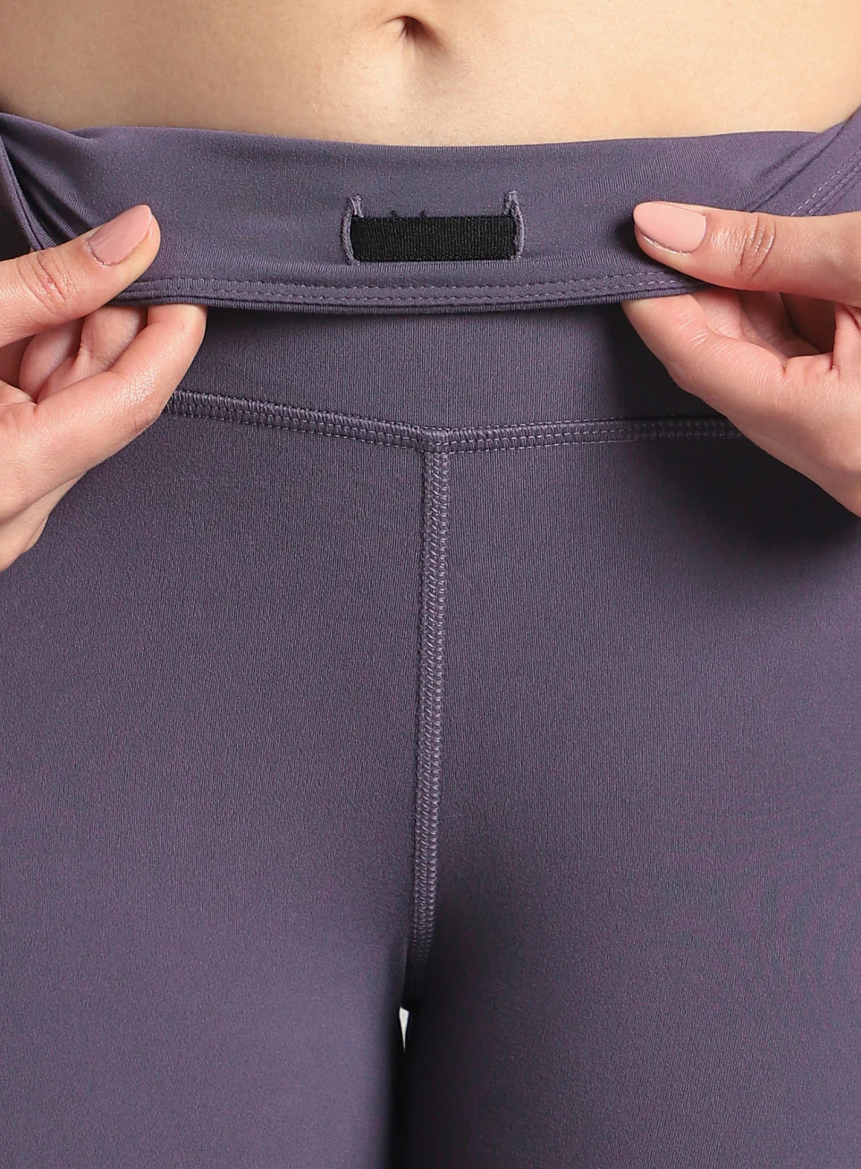Women's Purple Run Elevate COMFlex Tights - Image 11