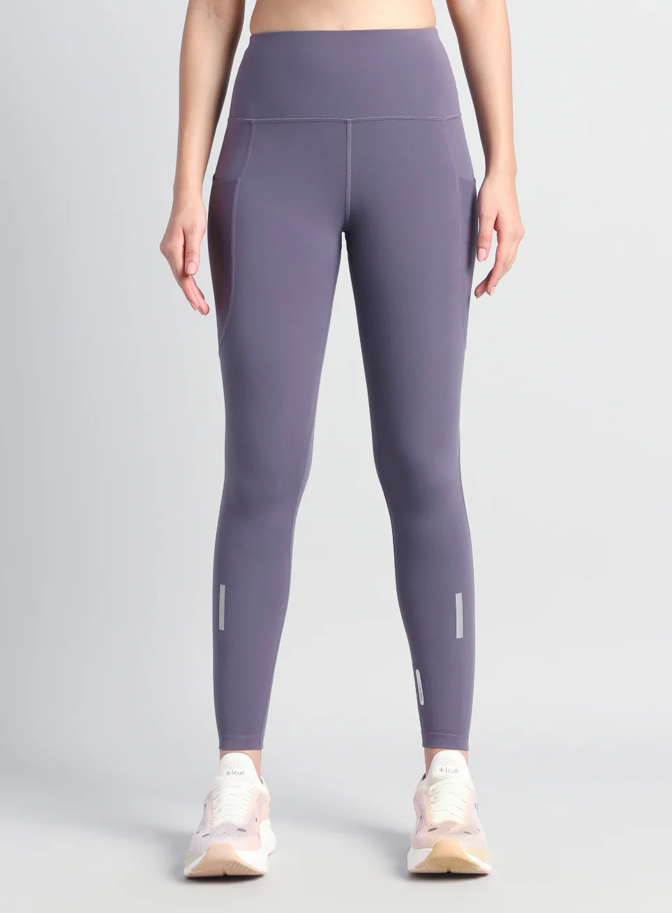 Women's Purple Run Elevate COMFlex Tights - Image 4