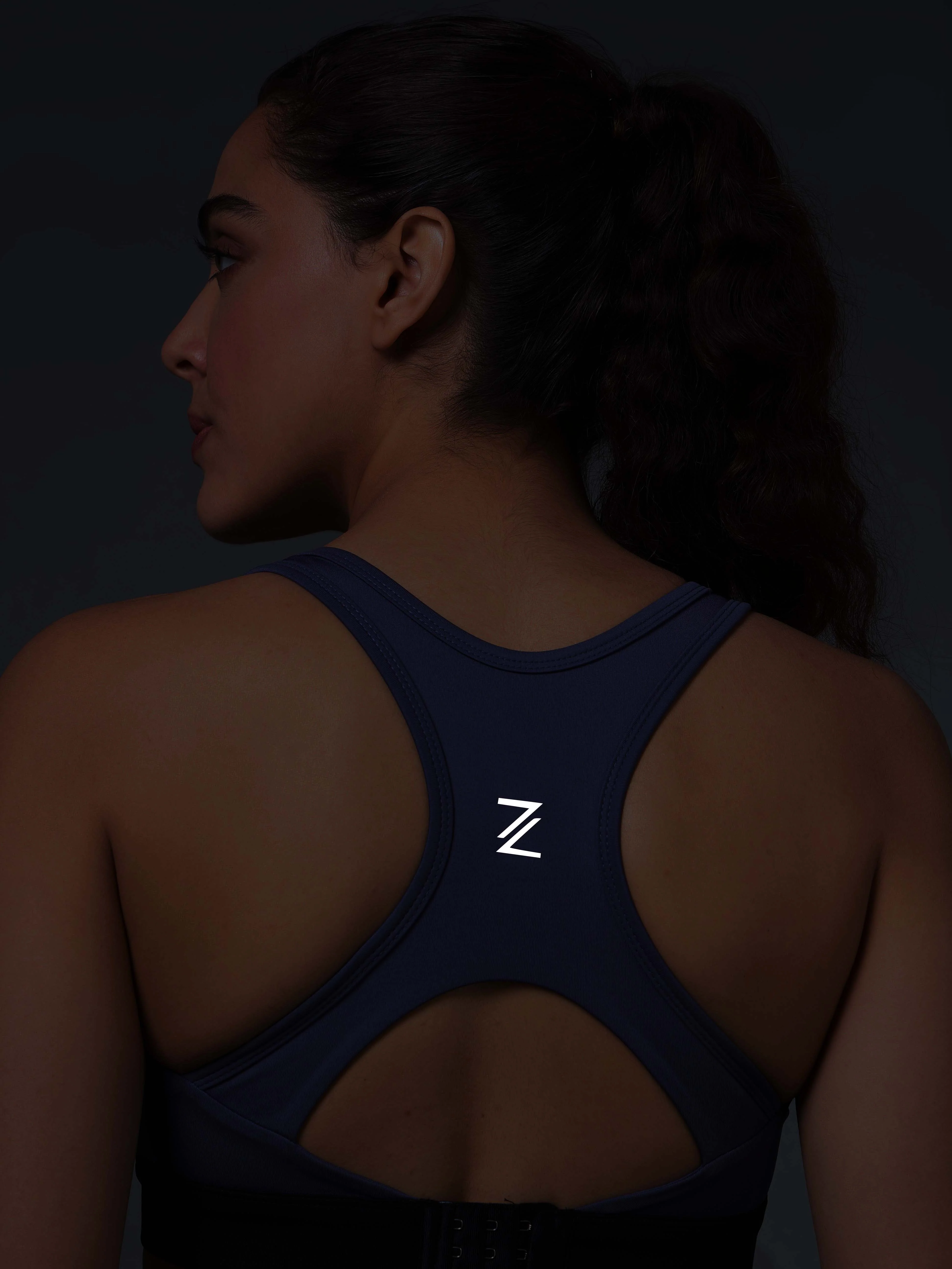 Women's Purple Run Forward High Support Bra - Image 8