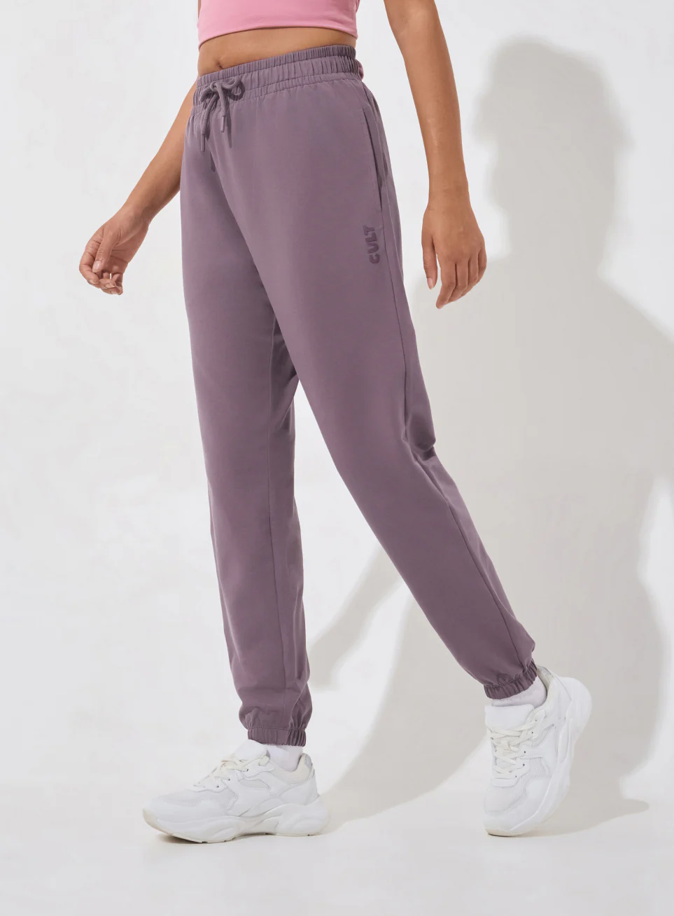 Women's Purple Soft Form Classic Joggers - Image 5