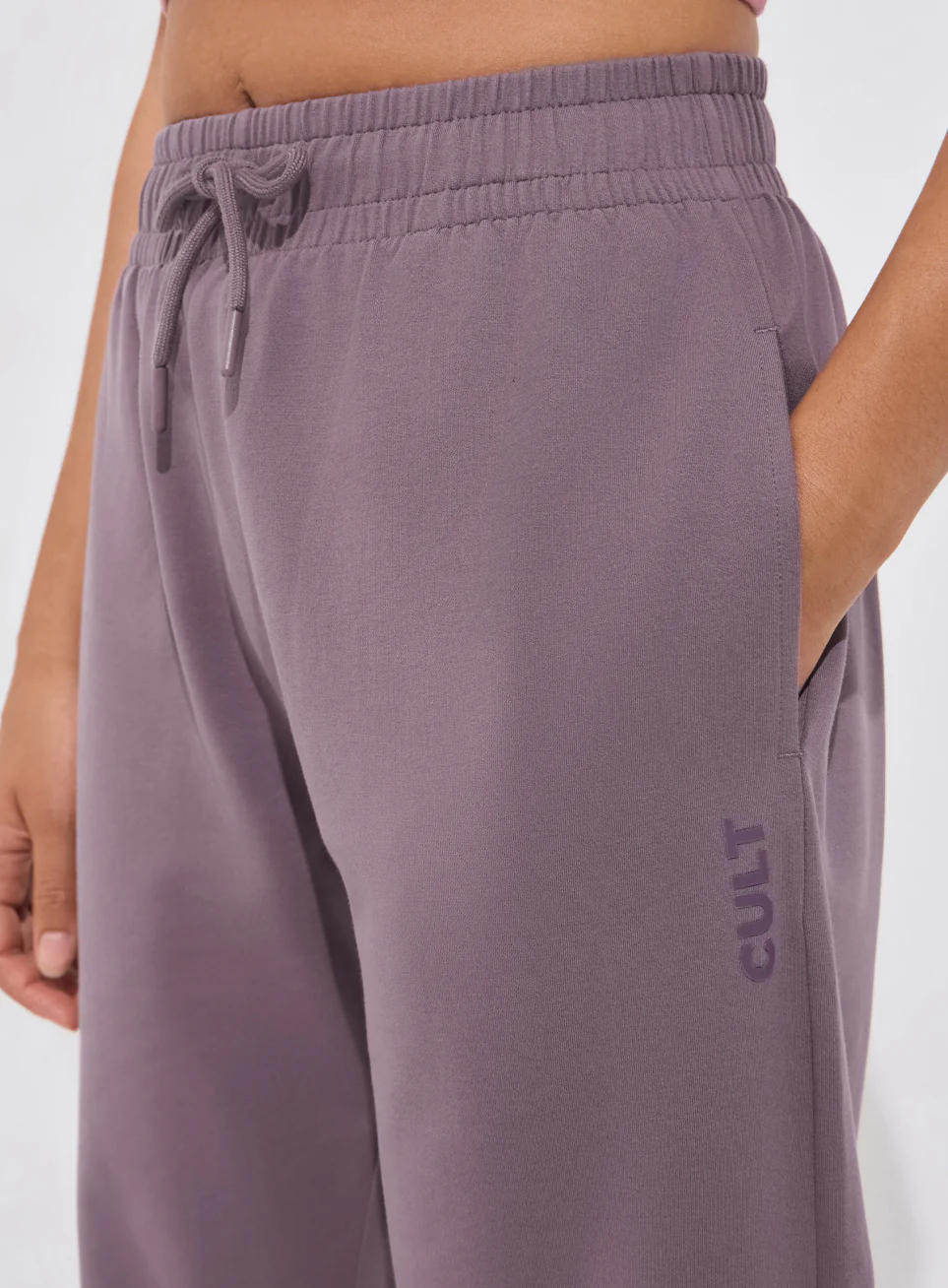 Women's Purple Soft Form Classic Joggers - Image 7