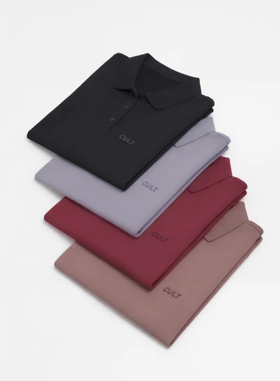 Women's Purple Soft Form Classic Polo T-shirt - Image 9