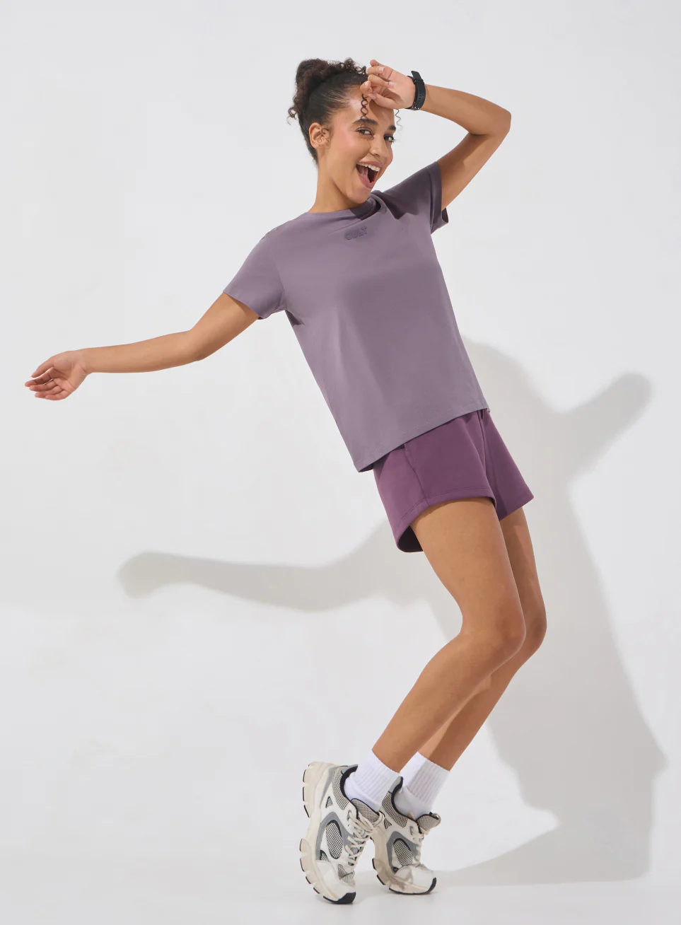 Women's Purple Soft Form Classic T-shirt - Image 3