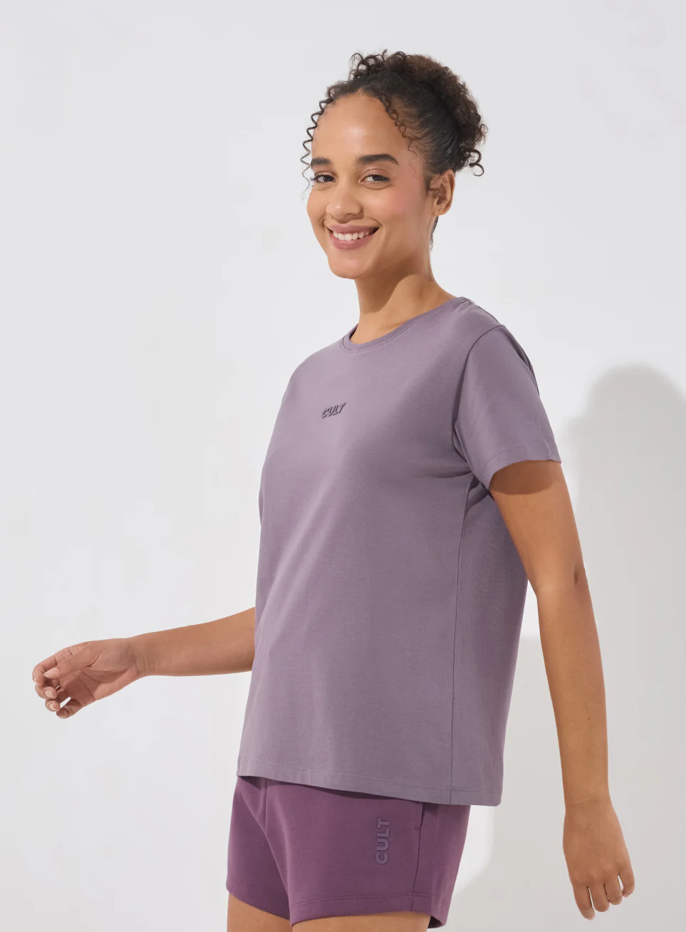Women's Purple Soft Form Classic T-shirt - Image 5