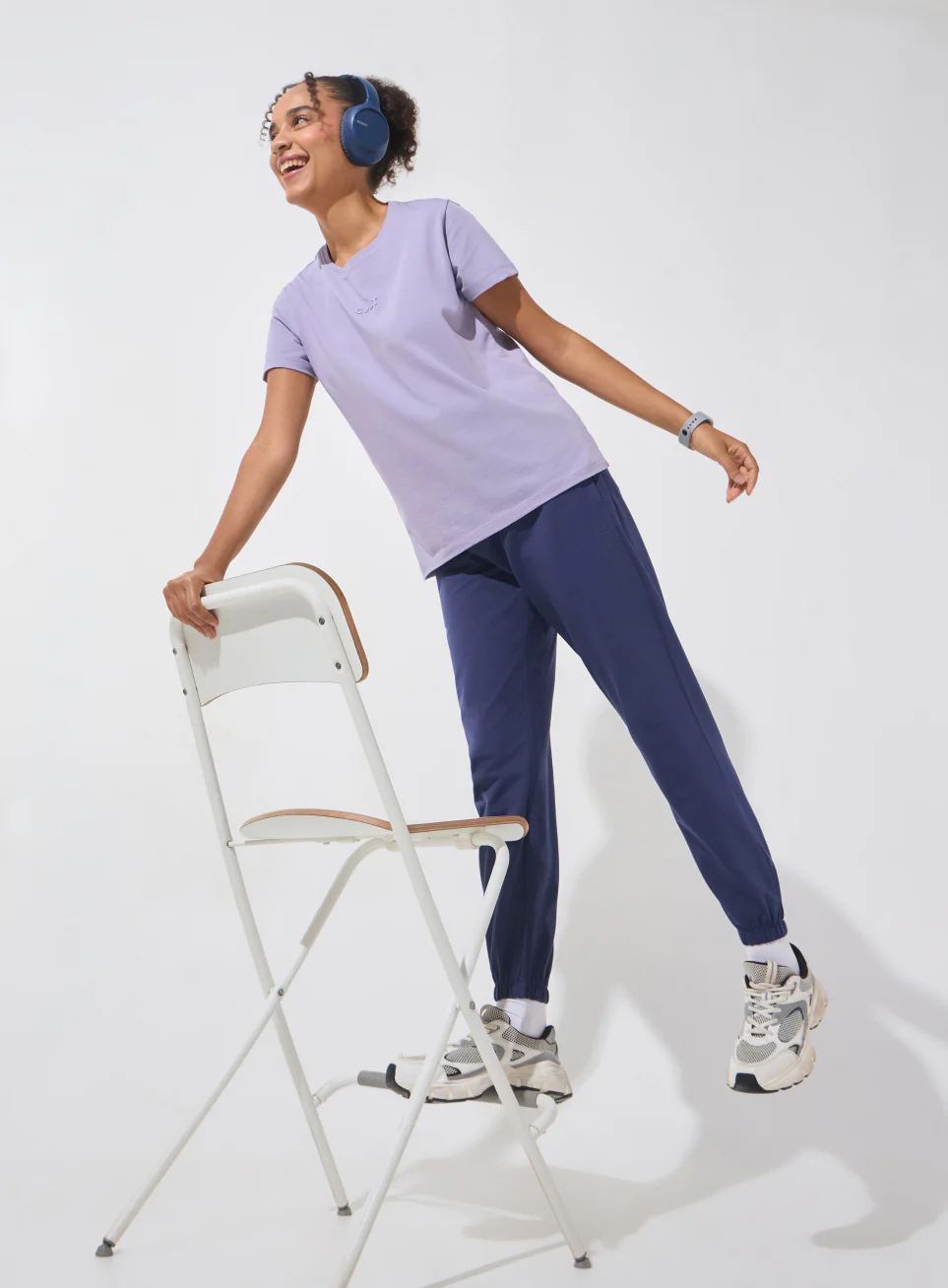 Women's Purple Soft Form Classic T-shirt - Image 2