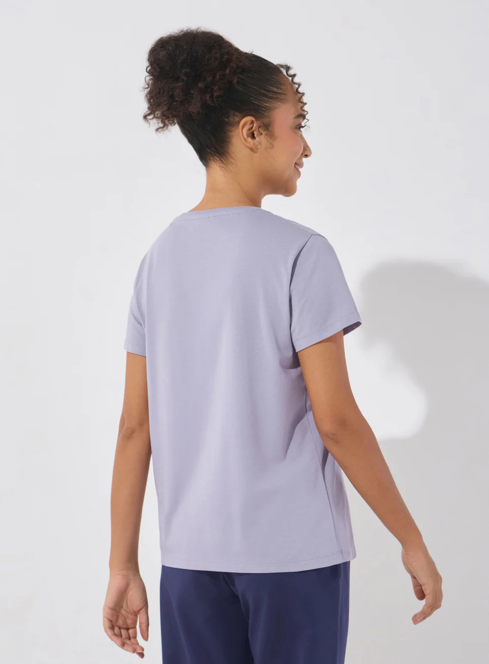 Women's Purple Soft Form Classic T-shirt - Image 6