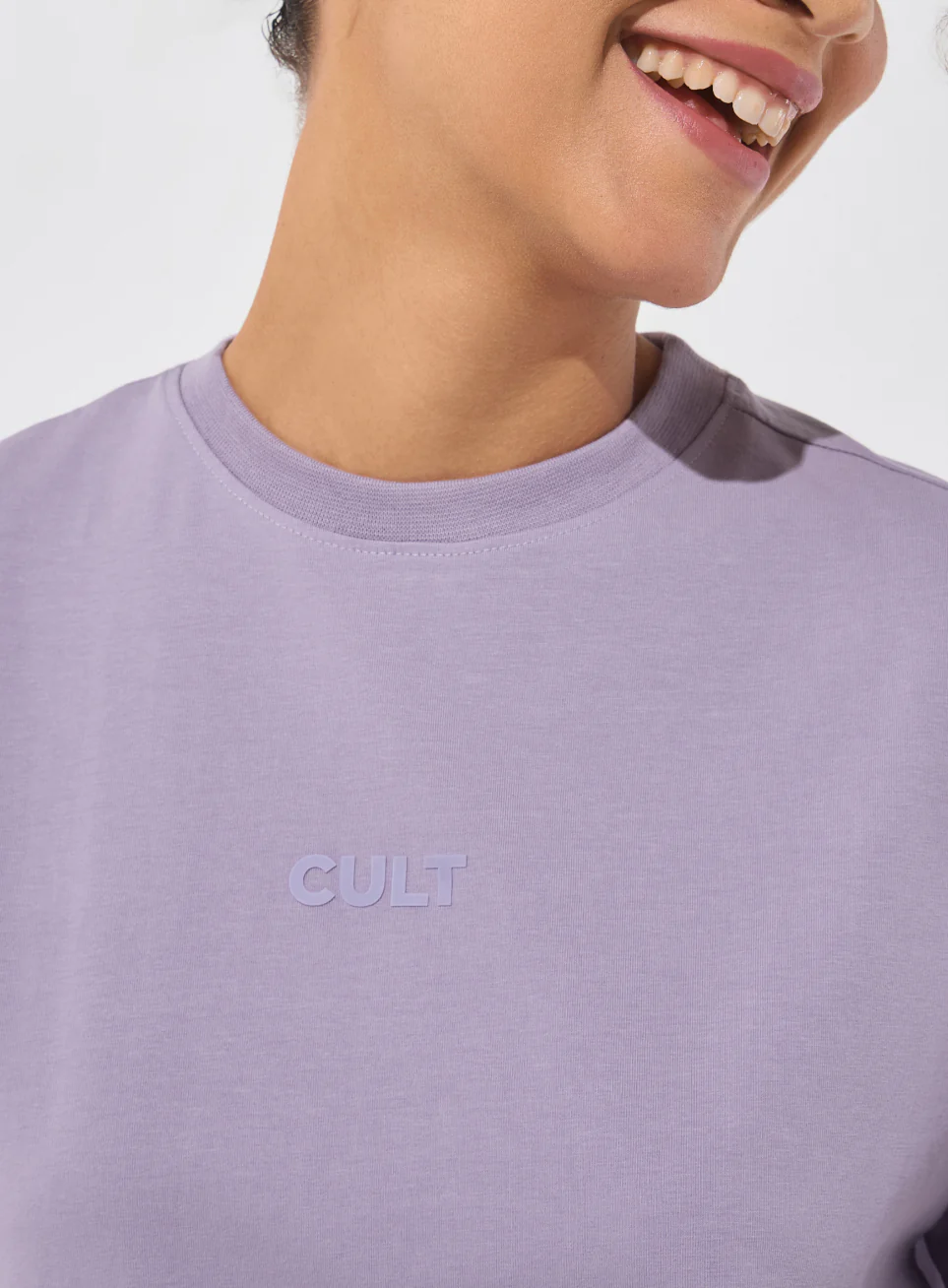 Women's Purple Soft Form Easy Fit Everyday T-shirt - Image 7
