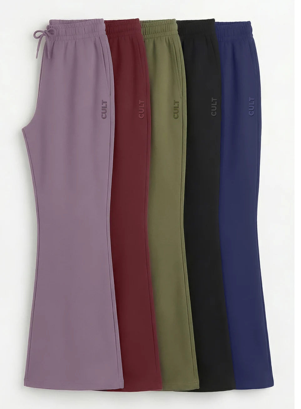 Women's Purple Soft Form Flow Flared Pants - Image 9