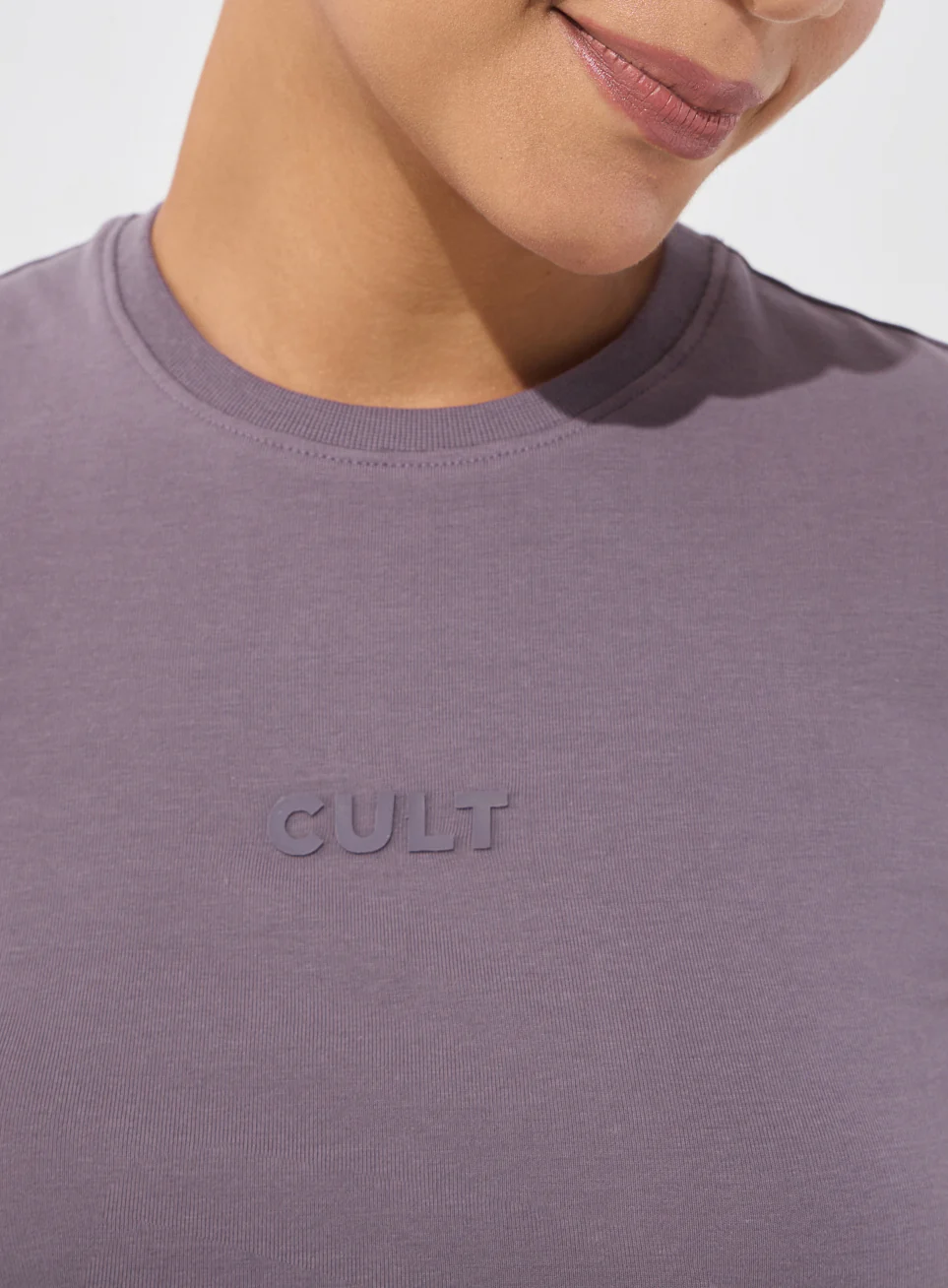 Women's Purple Soft Form Snug T-shirt - Image 7