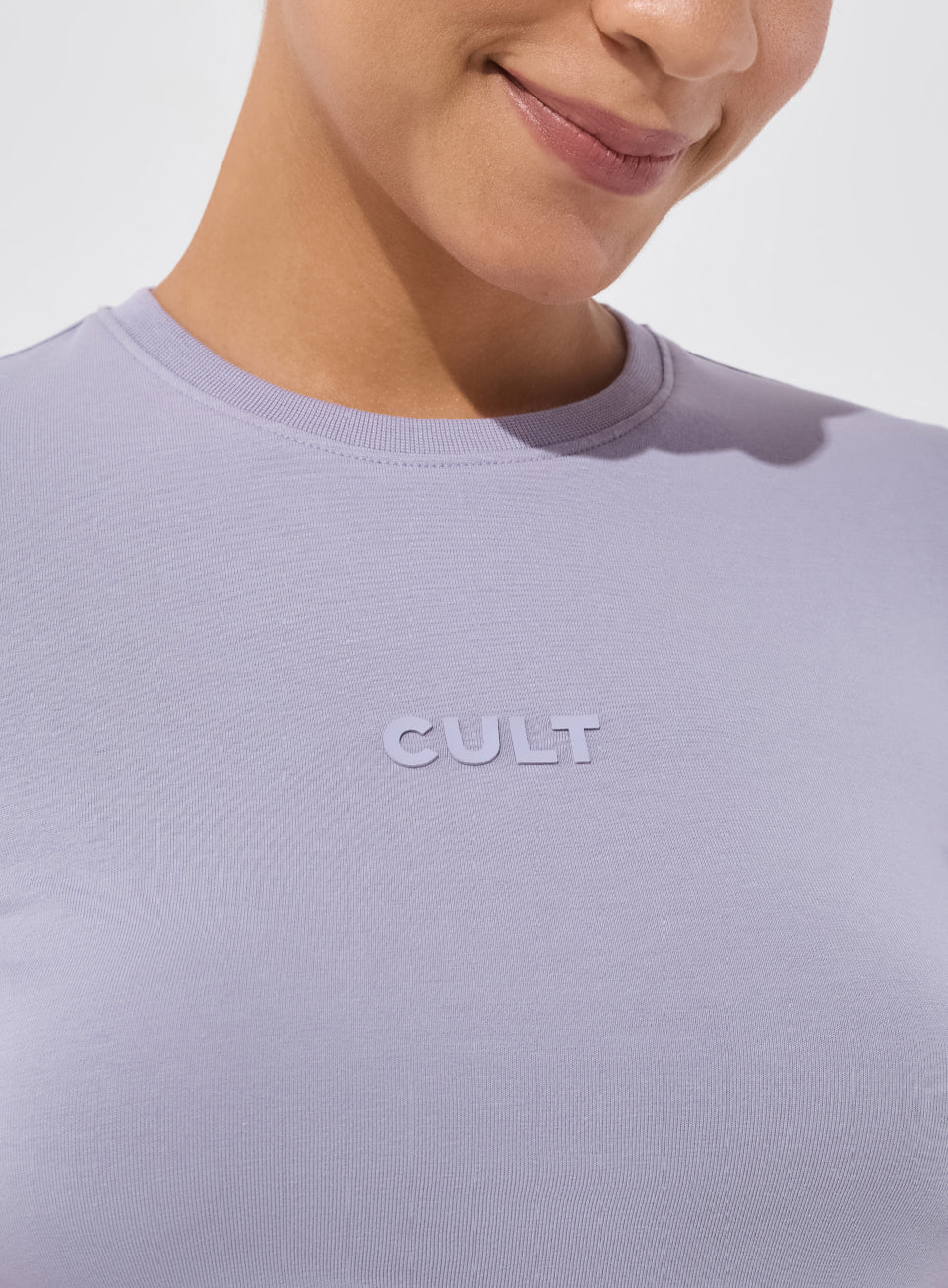 Women's Purple Soft Form Snug T-shirt - Image 7