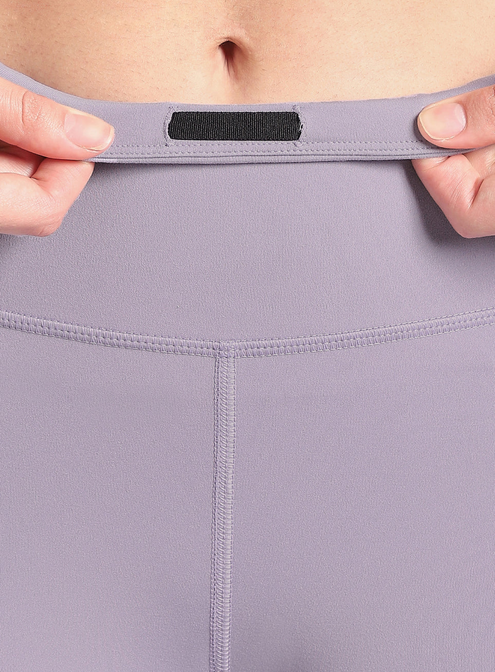 Women's Purple The Run Project COMFlex Tights - Image 11