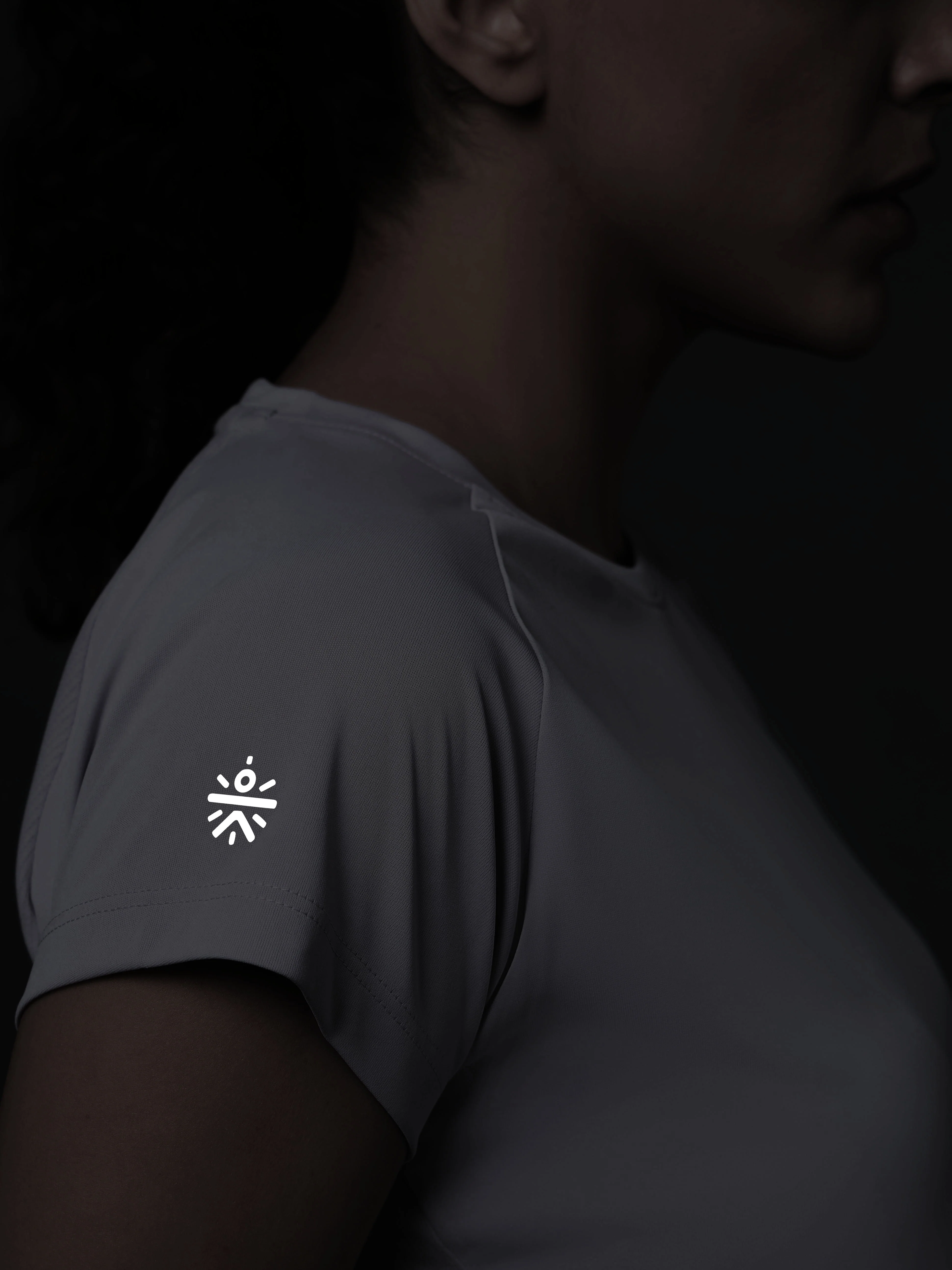 Women's Purple The Runner's Essential T-shirt - Image 9