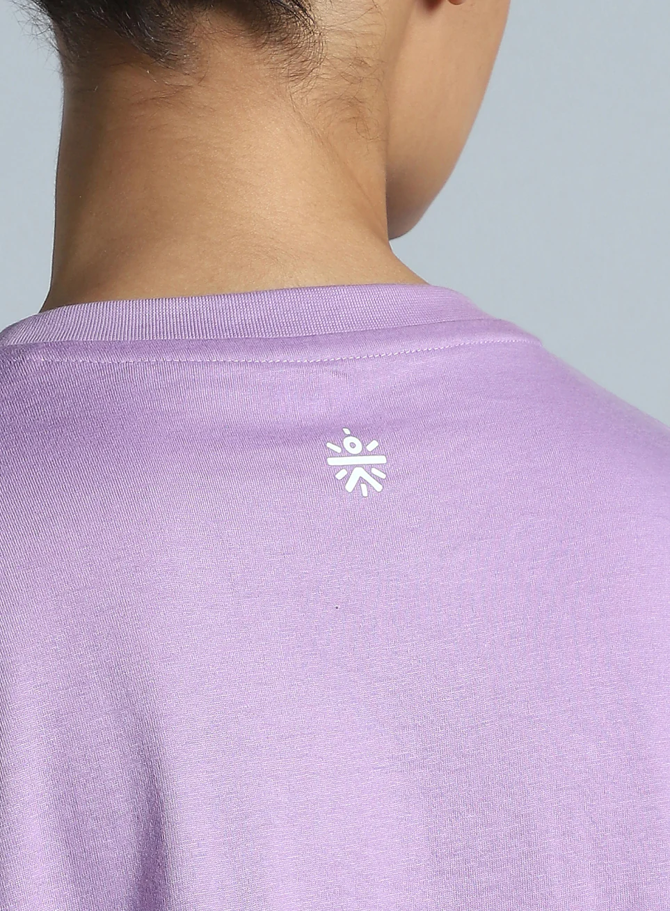 Women's Purple Tonal Branding Graphic T-shirt - Image 8