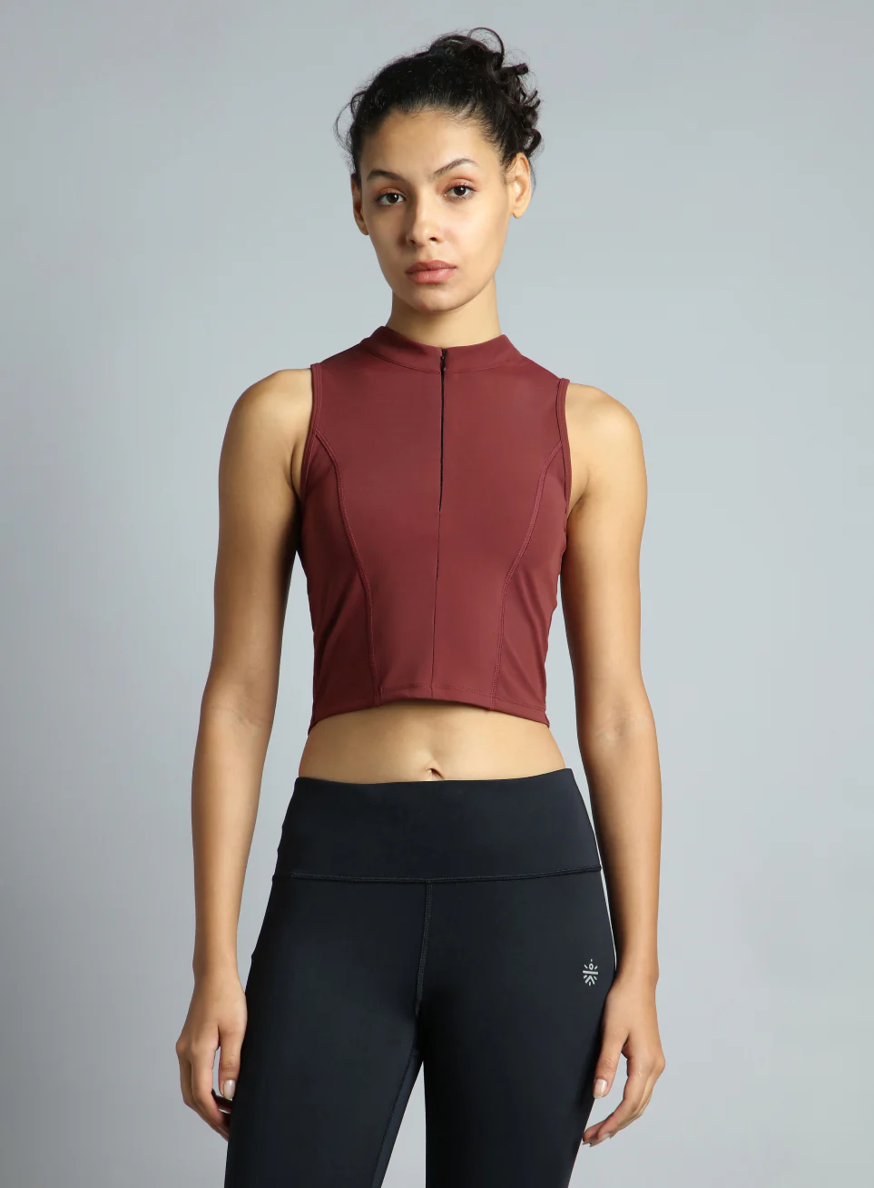 Women's Purple Train All Sculpted Slim Fit Top - Image 10