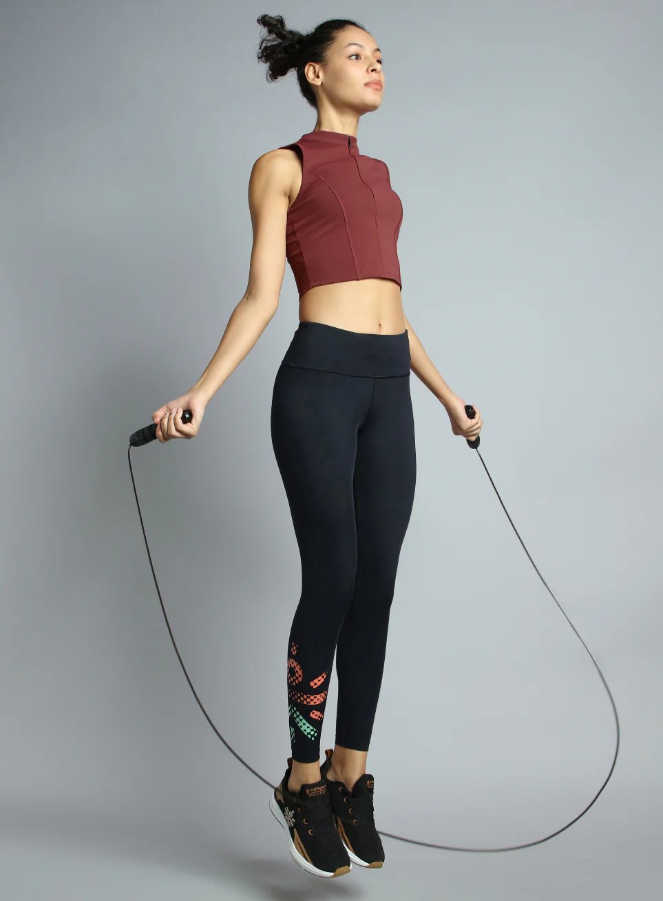 Women's Purple Train All Sculpted Slim Fit Top - Image 2