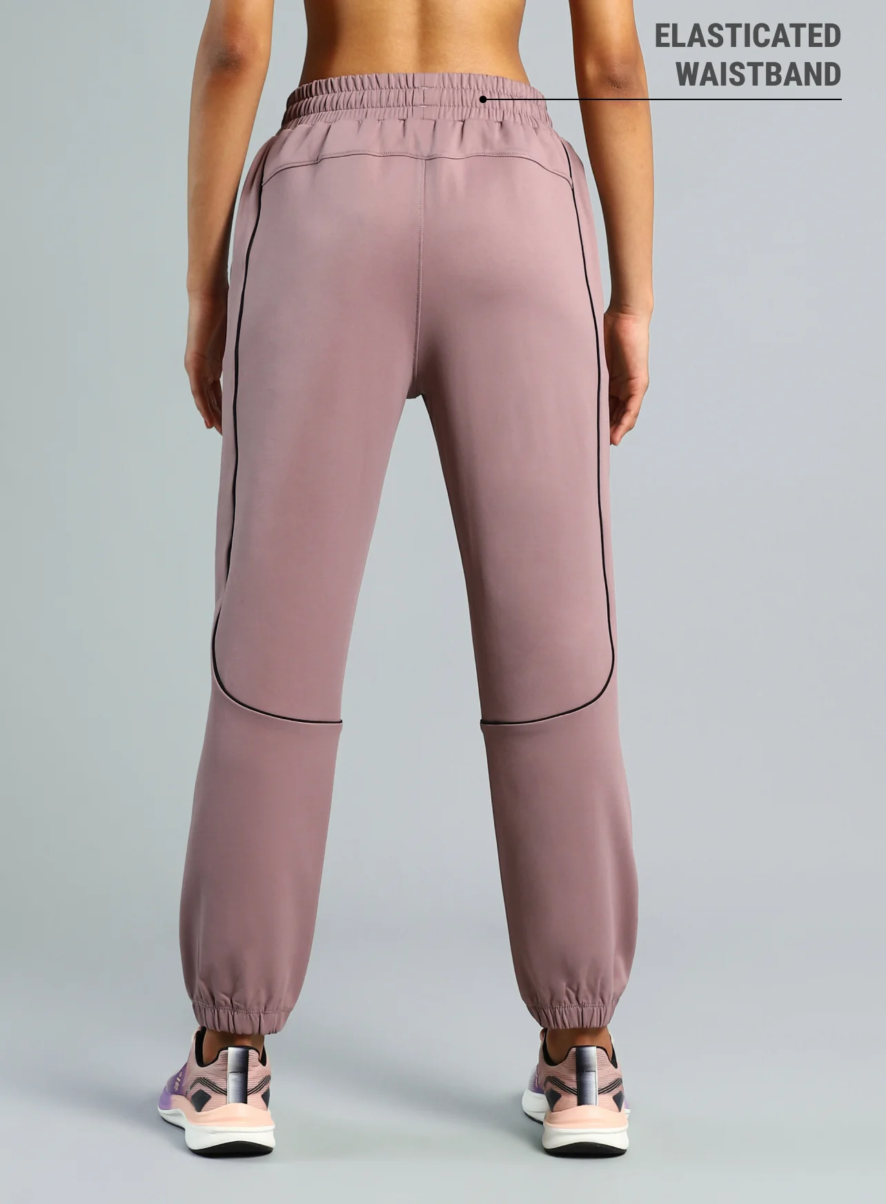 Women's Purple Training Sculpted Joggers - Image 6