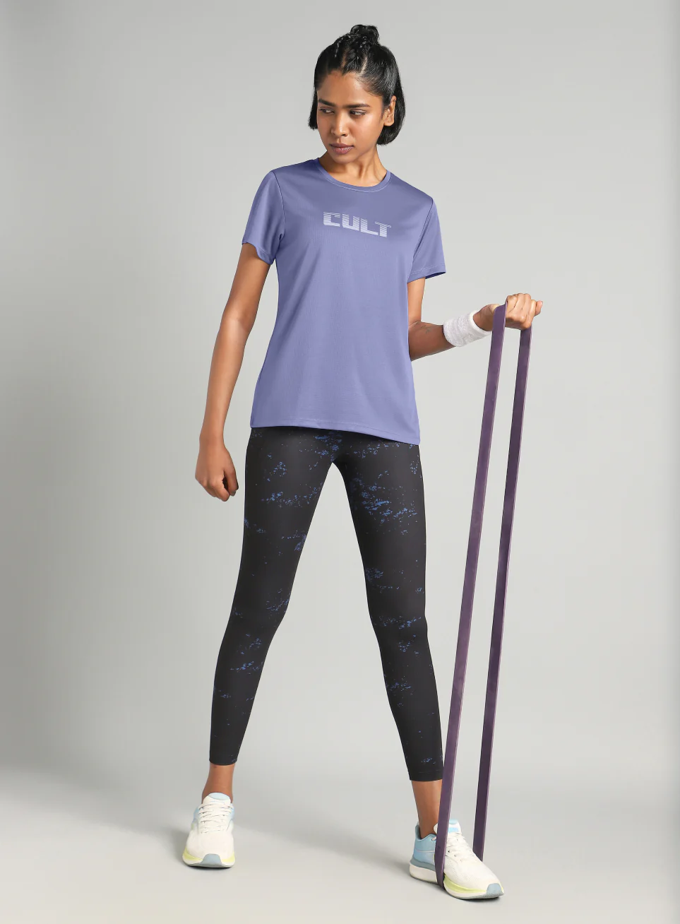Women's Purple Ultimate Training T-shirt - Image 2