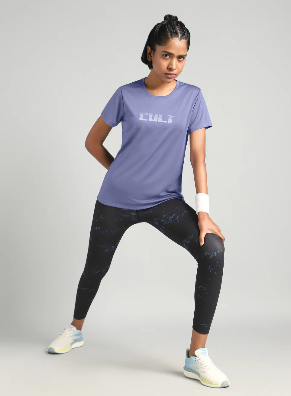 Women's Purple Ultimate Training T-shirt - Image 3