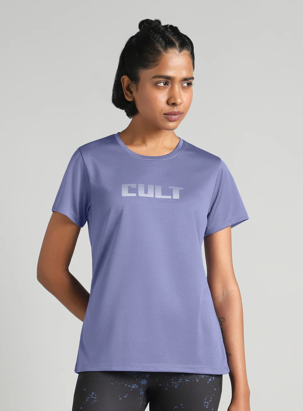 Women's Purple Ultimate Training T-shirt - Image 4