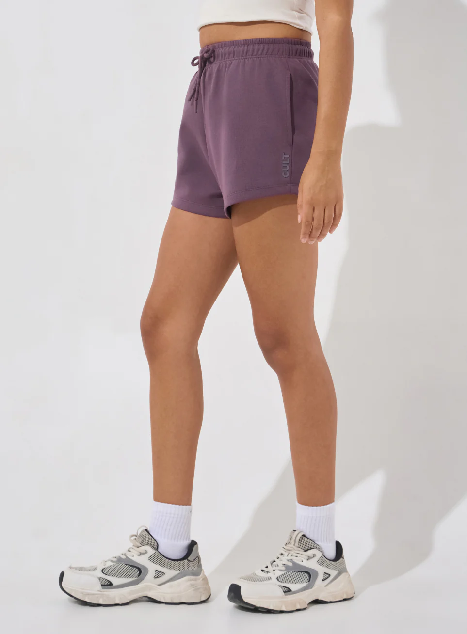 Women's Purple Ultra Luxe Classic Shorts - Image 5