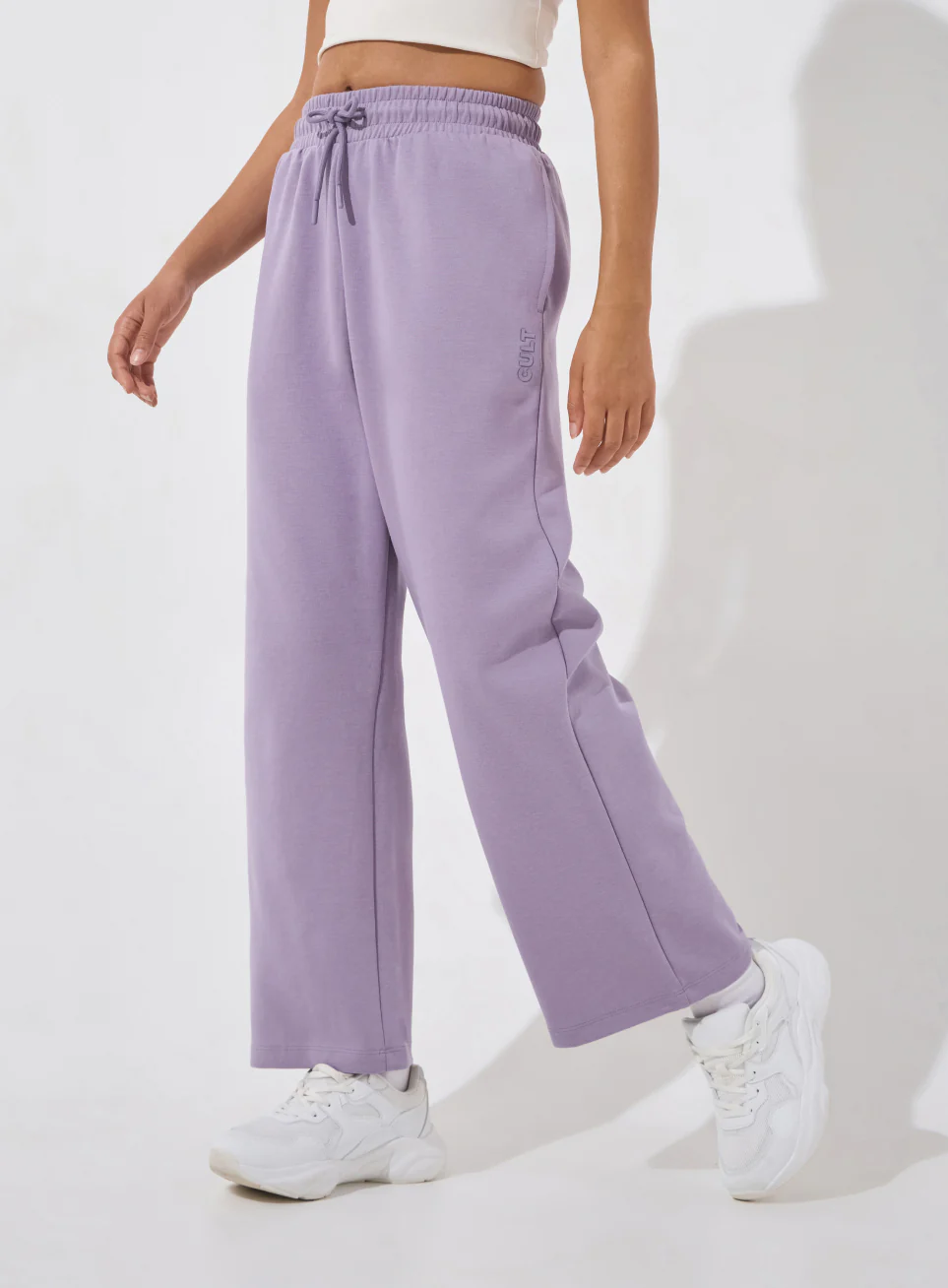 Women's Purple Ultra Luxe Classic Trackpants - Image 5