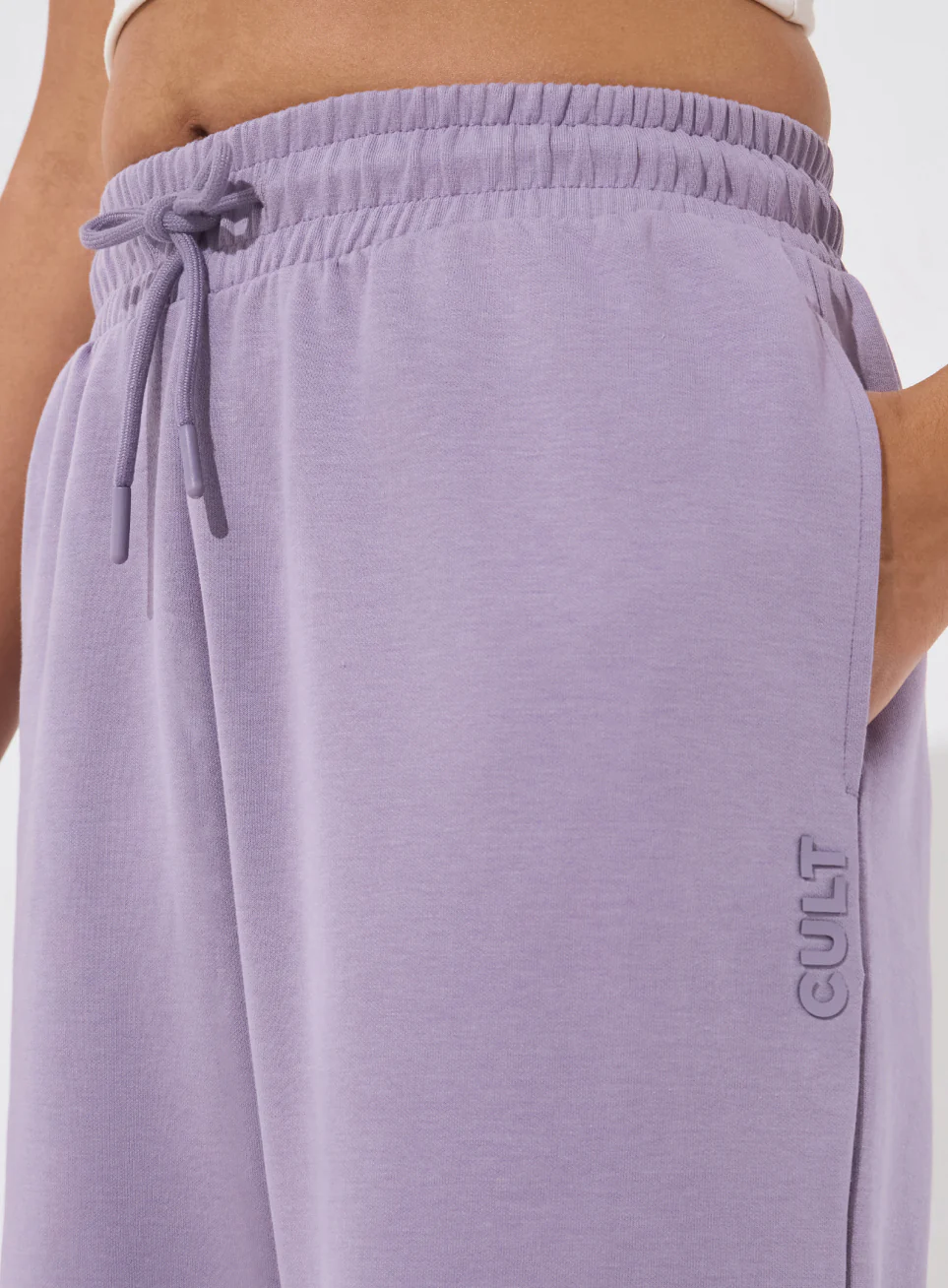 Women's Purple Ultra Luxe Classic Trackpants - Image 7